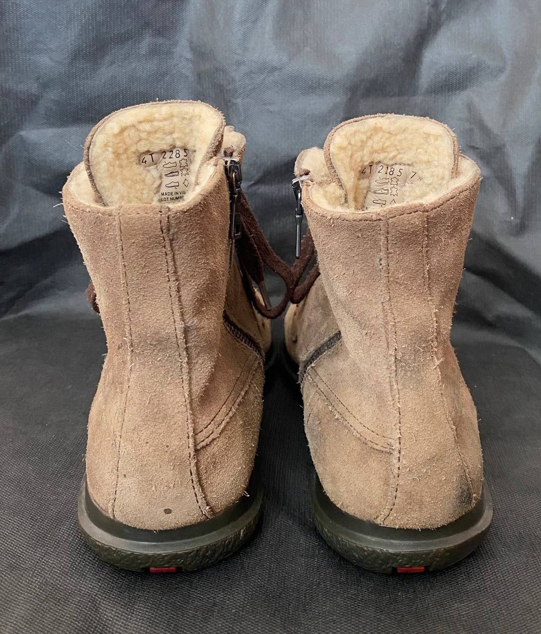 Prada 🔥 PRADA Men Brown Zip Winter Boots Sz. UK 6.5 US 7.5 EU 40.5 Size US 7.5 / EU 40-41 - 5 Thumbnail