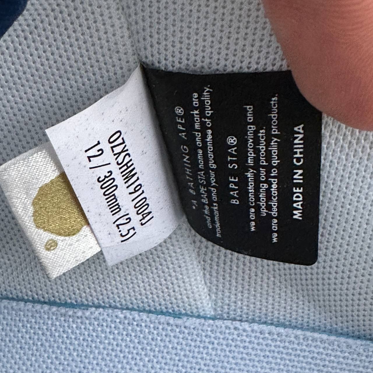Bape Bape Sta Frankreich Size US 12 / EU 45 - 10 Thumbnail