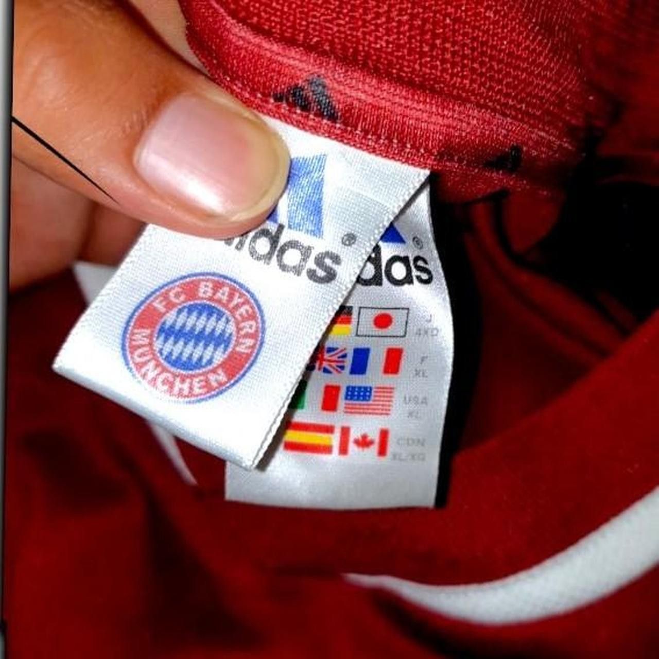 Adidas Bayern Munchen Munich Home 2001 2002 Home Shirt Jersey kit Size US XL / EU 56 / 4 - 5 Thumbnail
