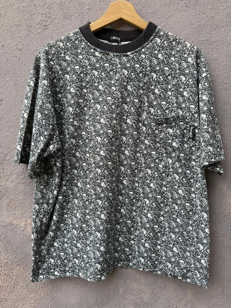 Stussy 80s OLD STUSSY Skull Tee Vintage Size US M / EU 48-50 / 2 - 1 Thumbnail