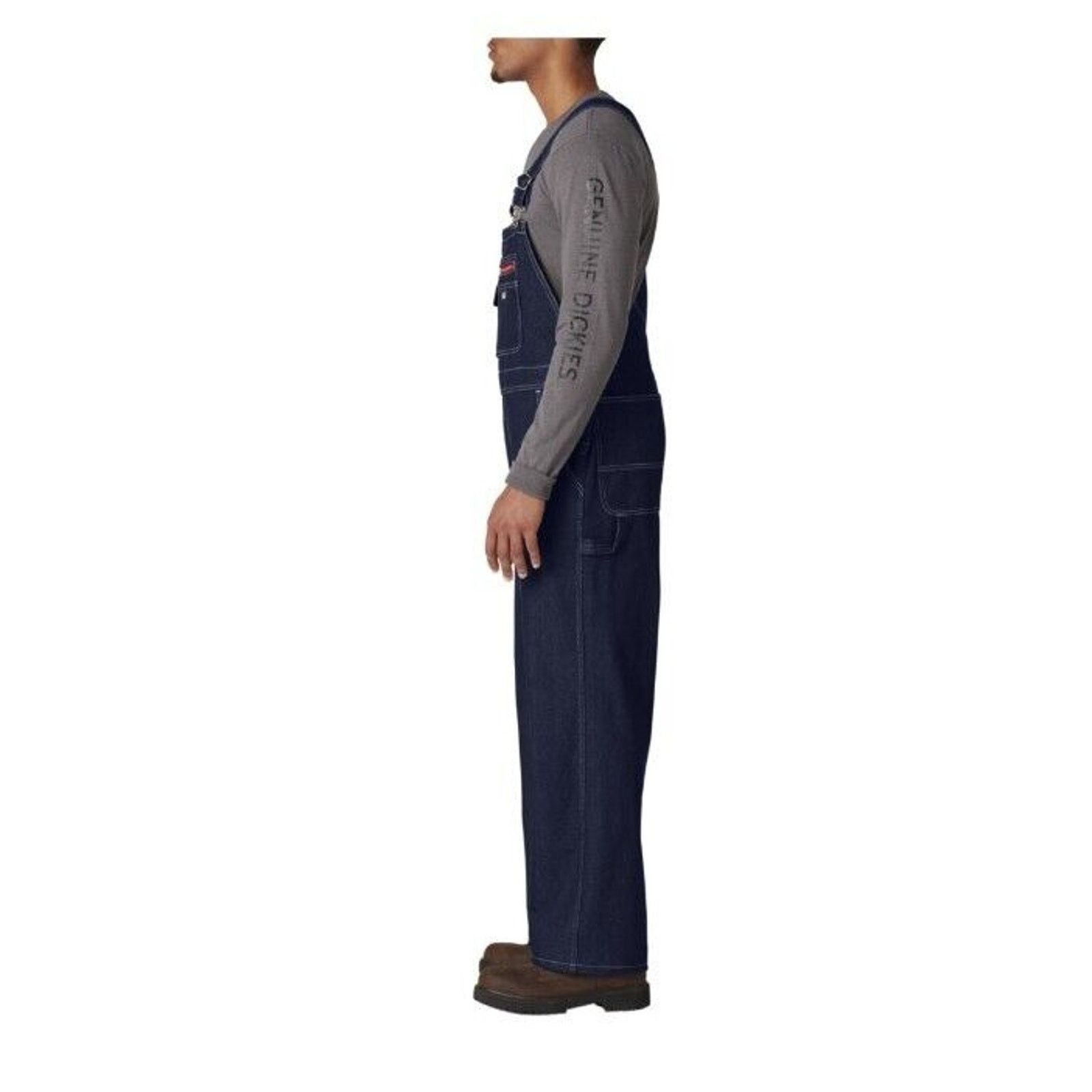Dickies Dickies Bib Overalls Men's S R Relaxed Ultra Tough Workwear Size US 38 / EU 54 - 2 Thumbnail
