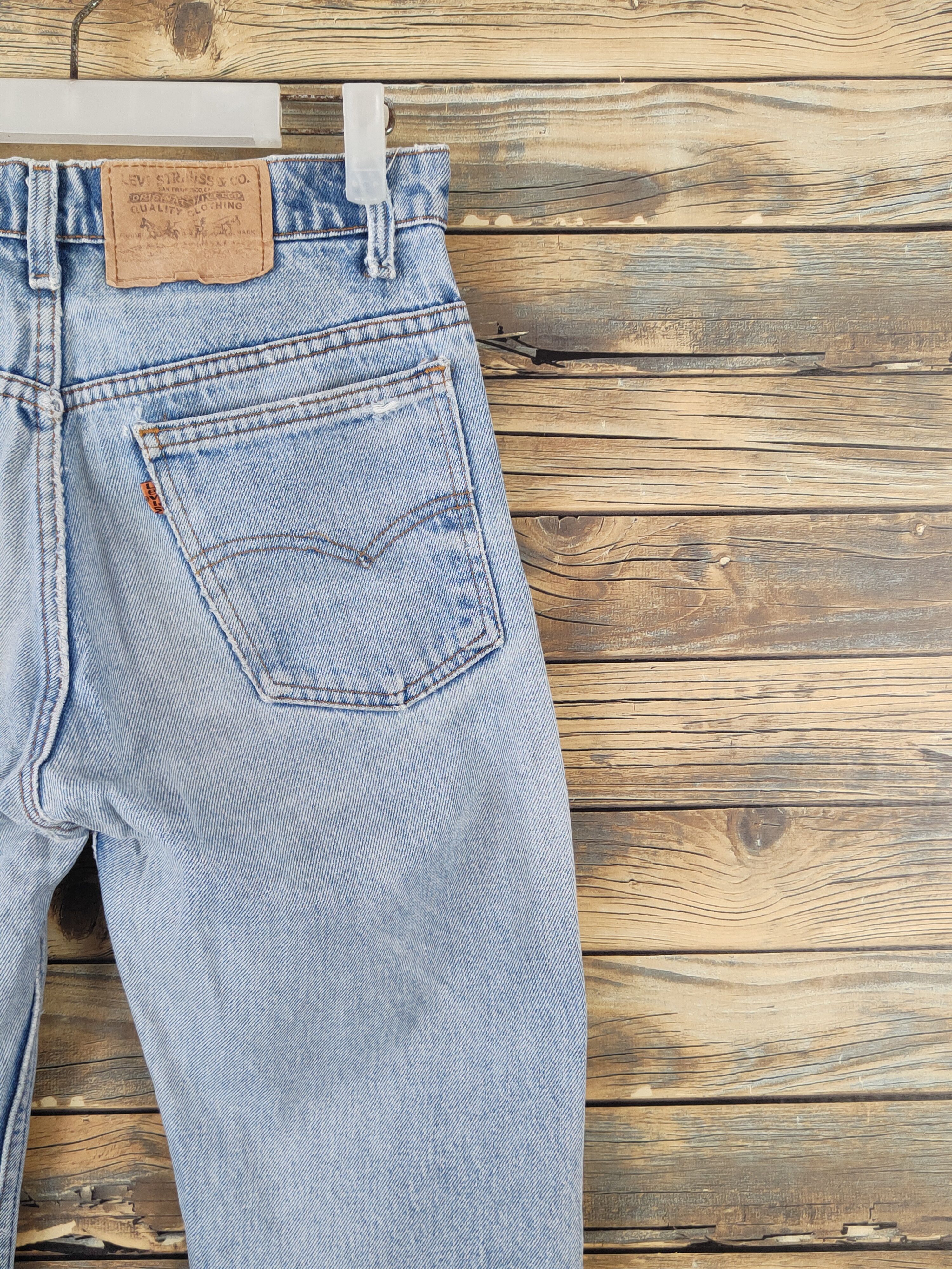 Levi's Levi's orange tag vintage Ripped denim Jeans #W1868 Size US 30 / EU 46 - 12 Thumbnail