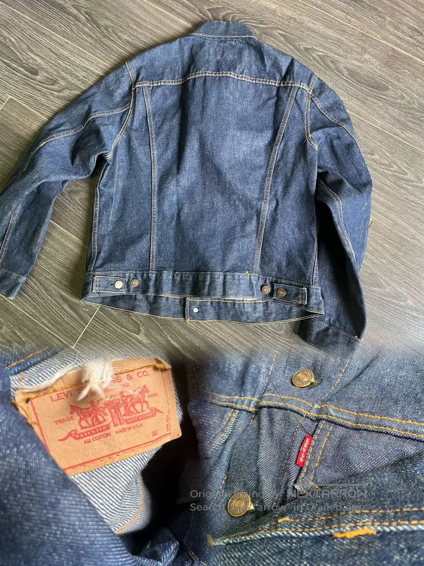 Levi's Vintage Clothing Levi's 70505 USA Made Men's Denim Jacket. Size US S / EU 44-46 / 1 - 1 Thumbnail