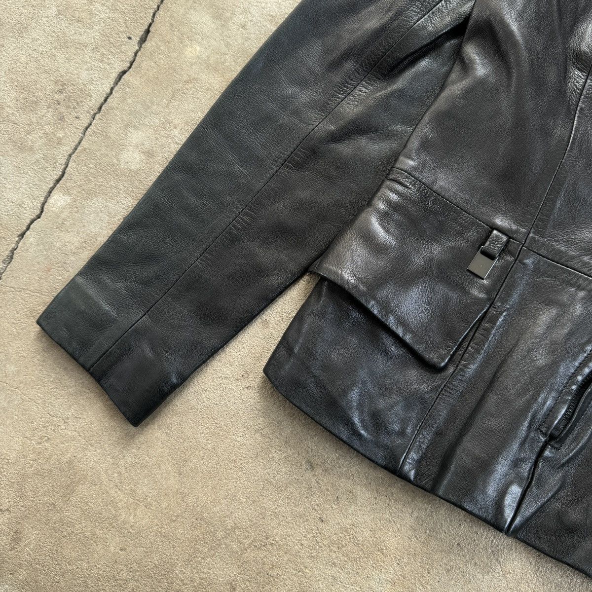 Seditionaries Vintage Reward London Avant Garde Leather Jacket Size S / US 4 / IT 40 - 6 Thumbnail