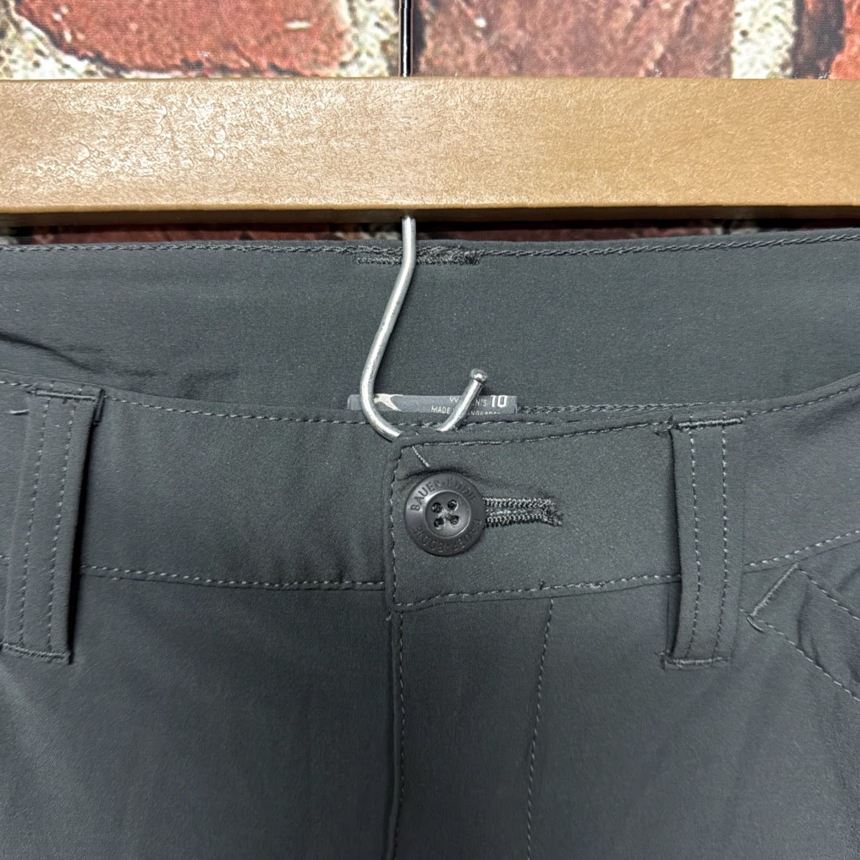 Eddie Bauer Eddie Bauer Pants Womens 10 Gray Nylon Spandex Cargo Hiking Outdoor Quick Dry Size 32" / US 10 / IT 46 - 2 Thumbnail