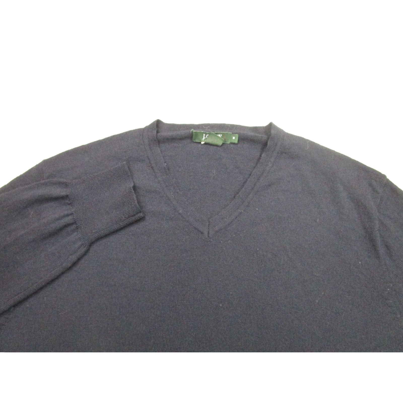 J.Crew J Crew Sweater Mens Medium Blue Italian Merino V Neck Lightweight Knit Pullover Size US M / EU 48-50 / 2 - 4 Thumbnail