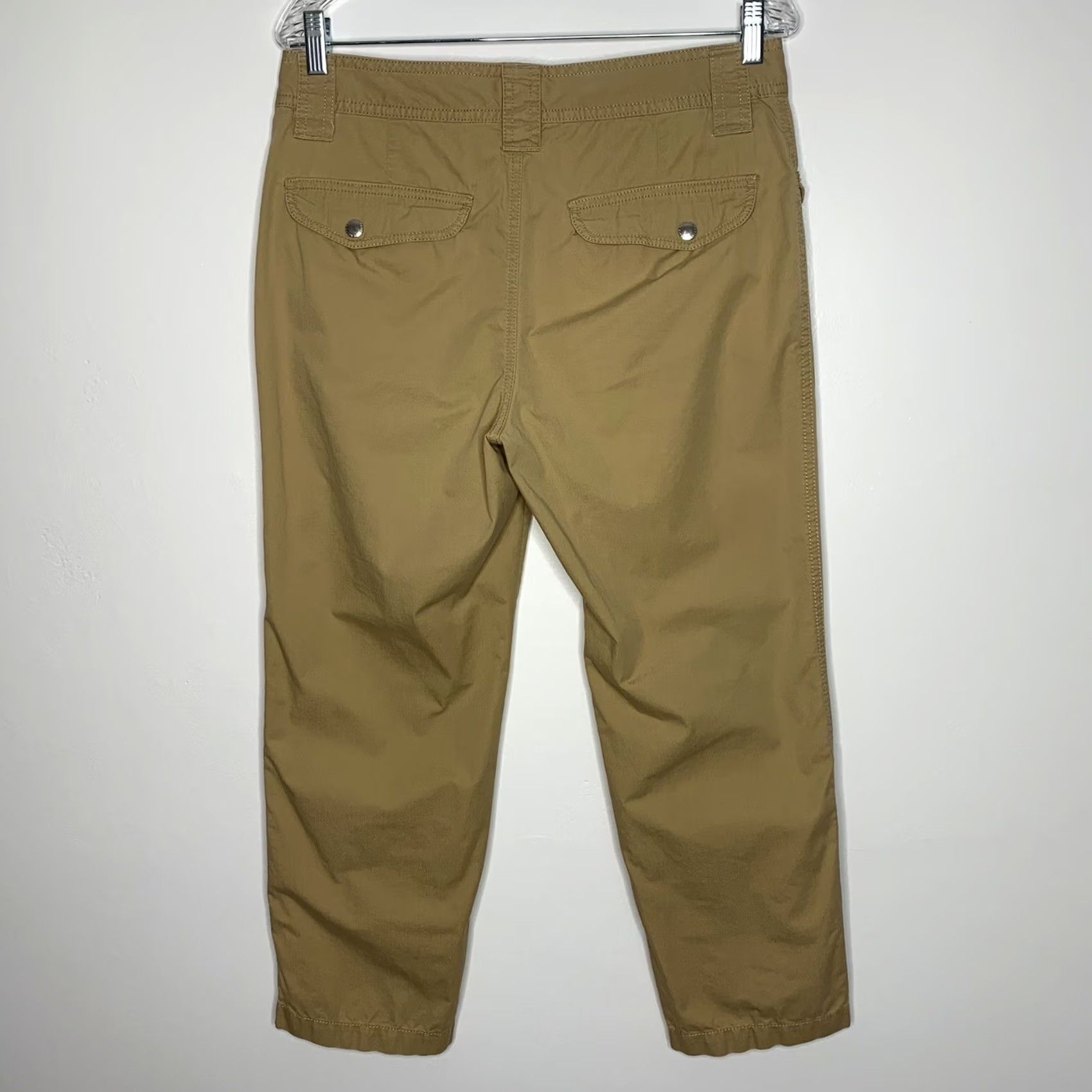 Ralph Lauren Lauren Ralph Lauren Khaki Pants Casual Ankle Cropped Womens Size 8 Green Label Beige Size 30" / US 8 / IT 44 - 5 Thumbnail