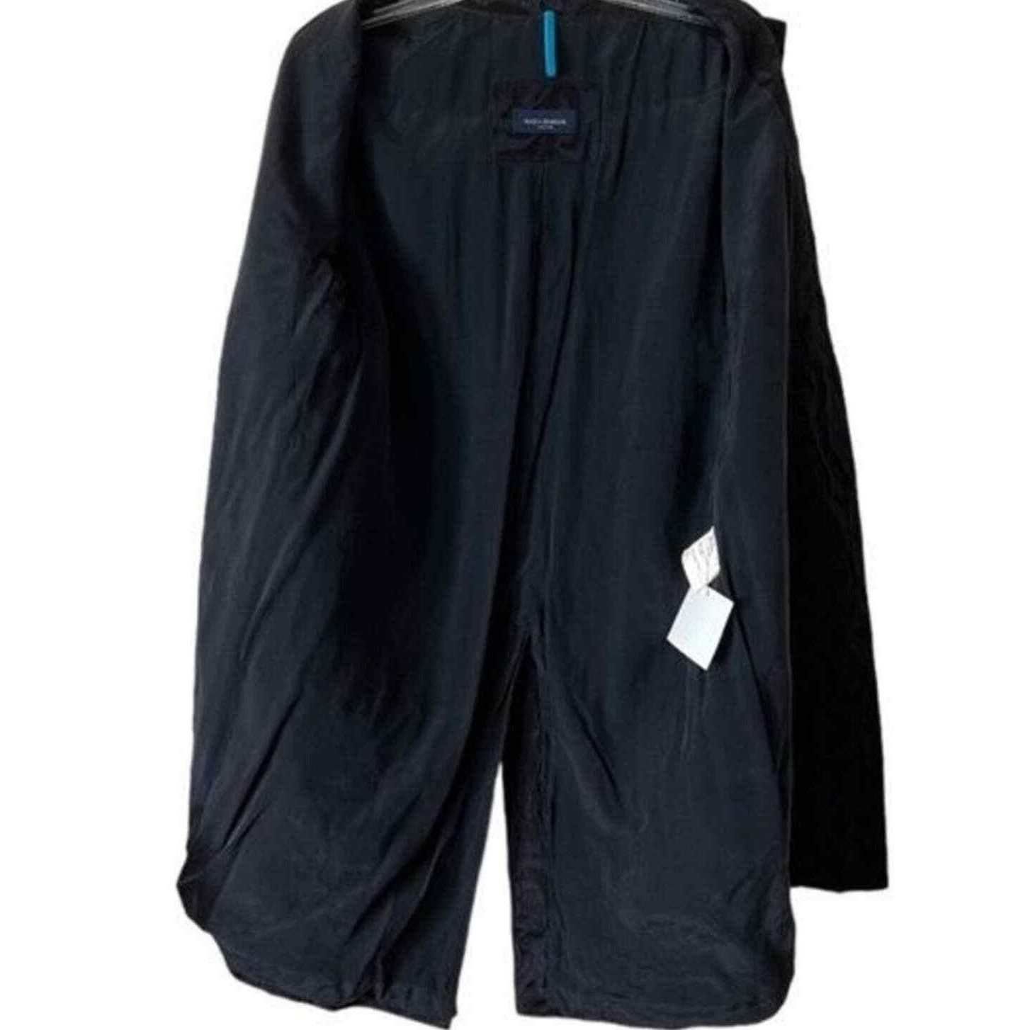 Piazza Sempione PIAZZA SEMPIONE Navy Blue Patterned Coat, S/US4/T40 Size S / US 4 / IT 40 - 4 Thumbnail