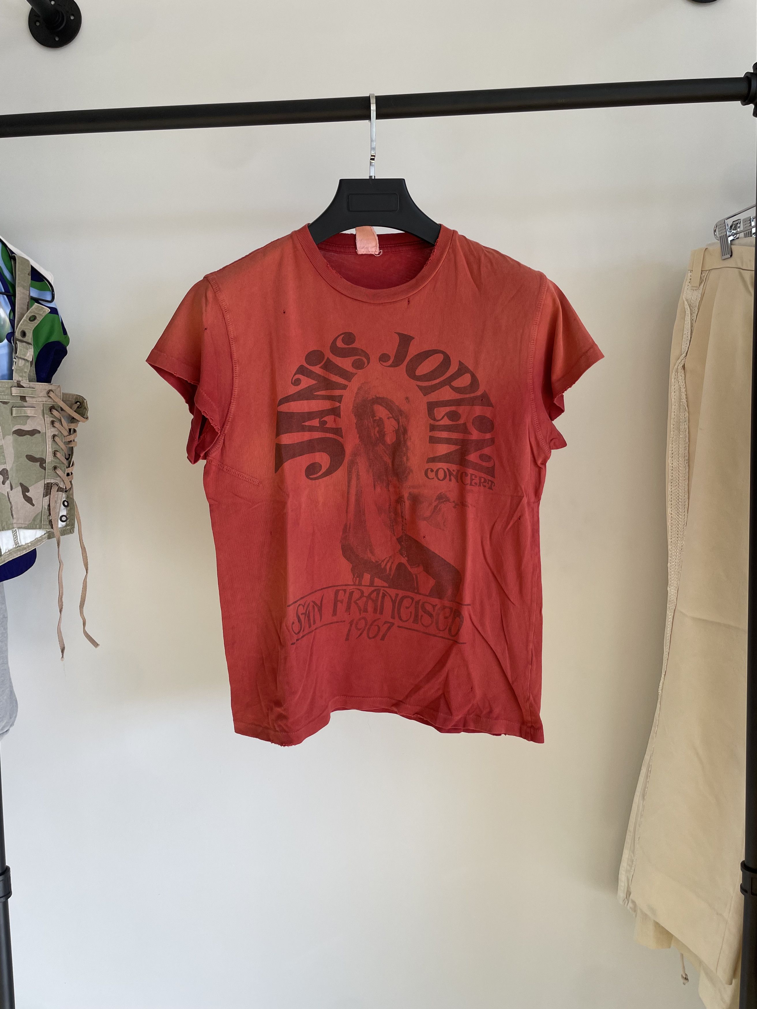 Band Tees × MadeWorn JANIS JOPLIN MADEWORN Shirt Size US XS / EU 42 / 0 - 1 Thumbnail