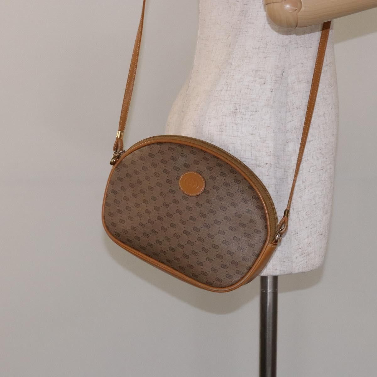 Gucci GUCCI Micro GG Supreme Shoulder Bag Pvc Beige Gold 007 084 Size ONE SIZE - 22 Thumbnail