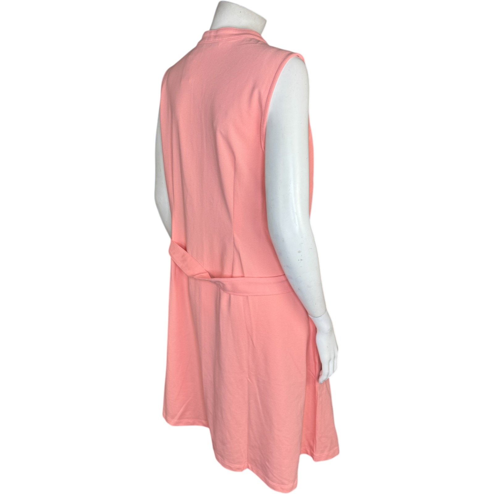 Isaac Mizrahi Isaac Mizrahi Live Paradise Peach Sleeveless Dress 1X Size XL / US 12-14 / IT 48-50 - 8 Thumbnail