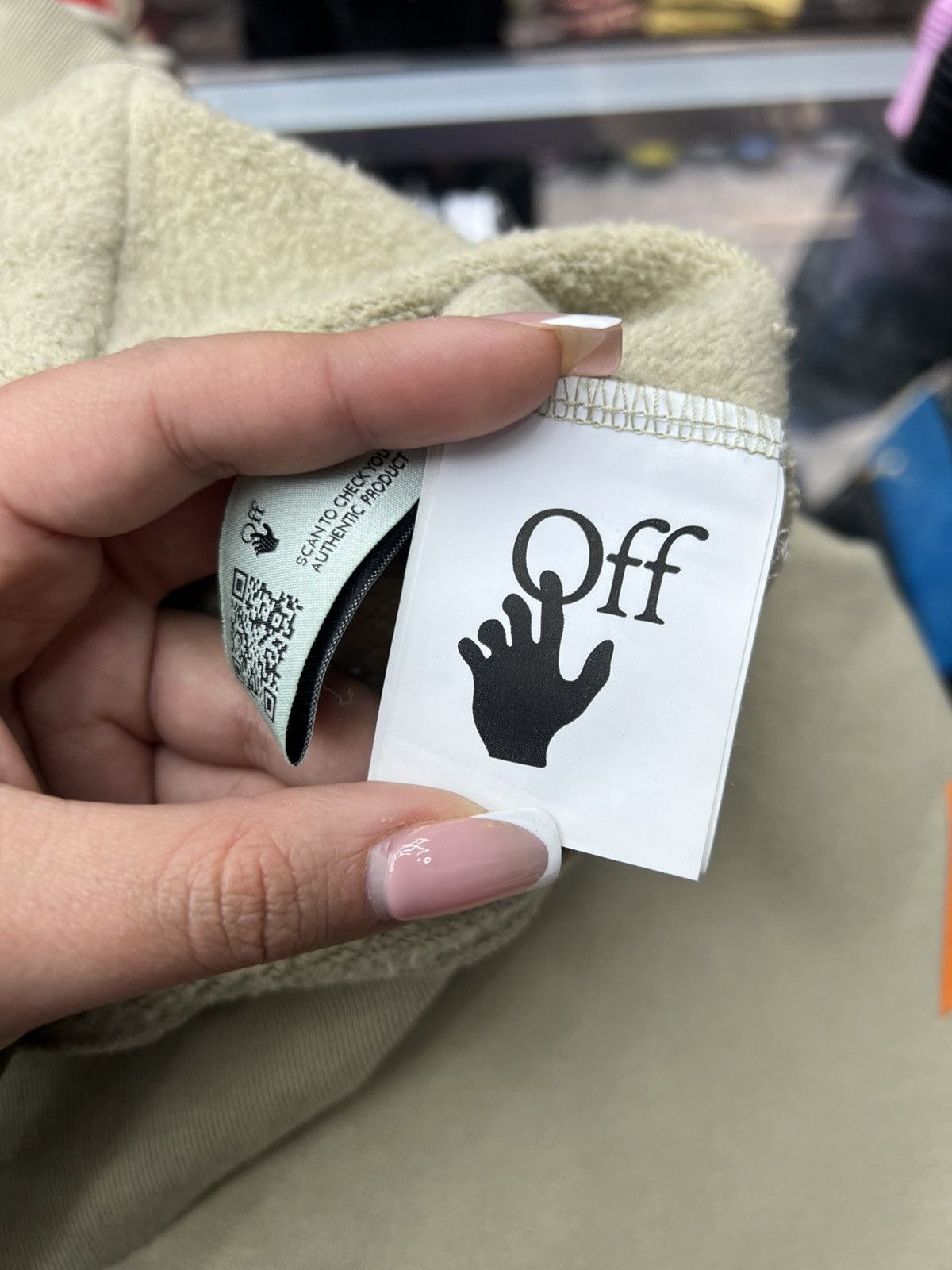 Off-White OffWhite Brown Paint Splatter Hoodie Size US XL / EU 56 / 4 - 12 Thumbnail
