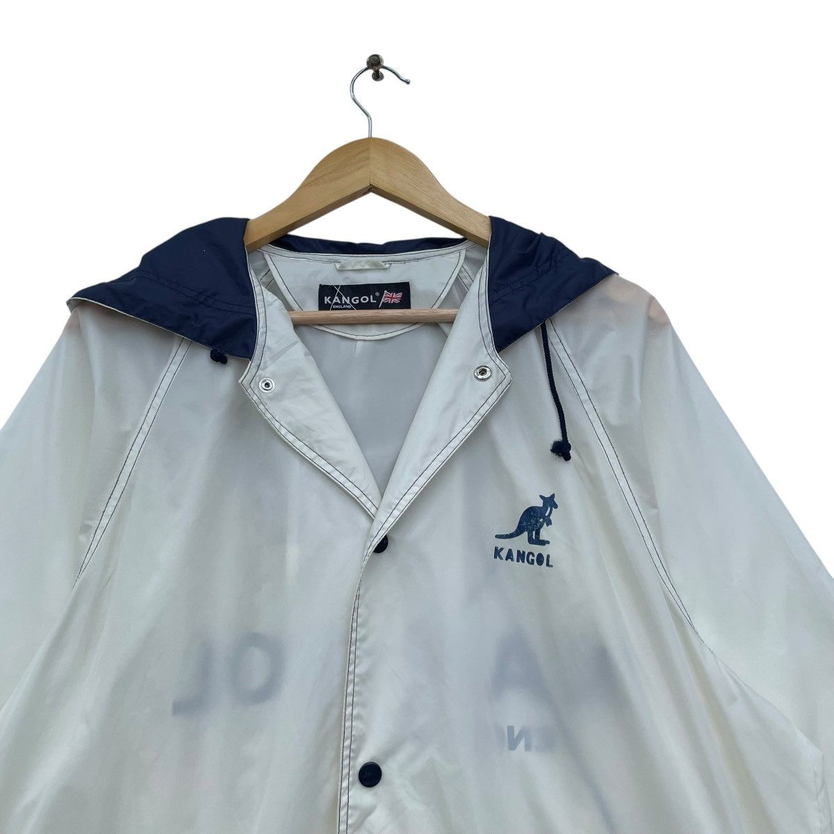 Japanese Brand × Kangol × Vintage 💥Vintage Kangol Big Logo Coat Jacket Size US L / EU 52-54 / 3 - 3 Thumbnail