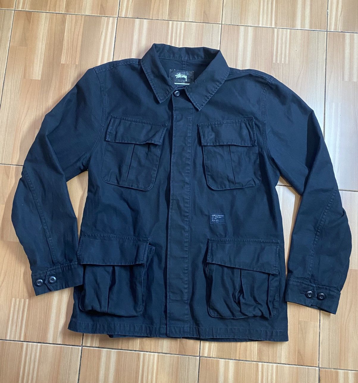 Stussy Vintage Stüssy Jacket International Spec World Wide M-65 Size US L / EU 52-54 / 3 - 1 Thumbnail