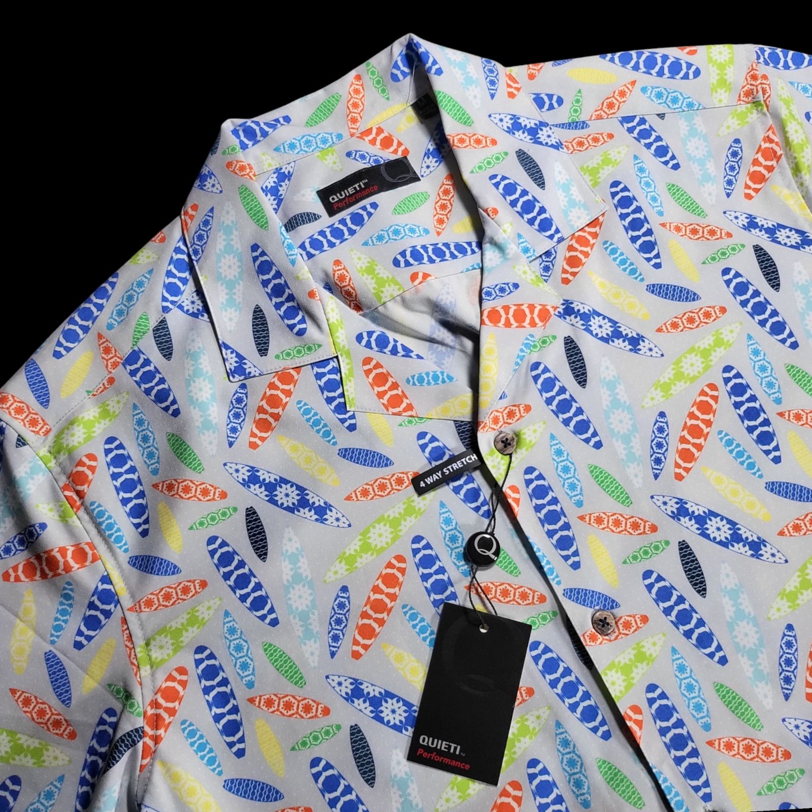 Other NWT QUIETI Performance Lightweight Surfboard Print M, XXL Size US M / EU 48-50 / 2 - 5 Thumbnail