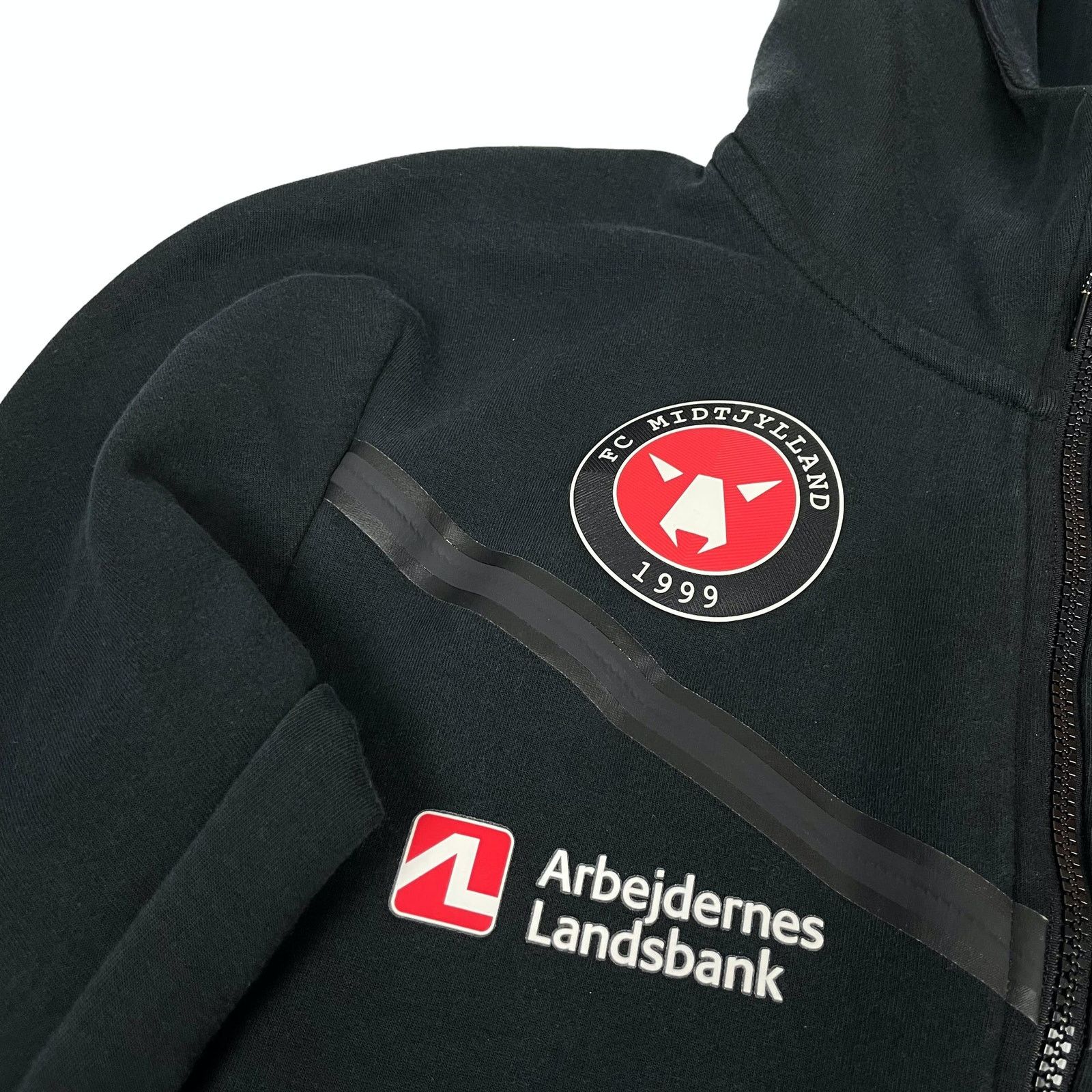 Nike Nike Mens Black Long Sleeve FC Midtjylland Full Zip Hoodie M Size US M / EU 48-50 / 2 - 3 Thumbnail