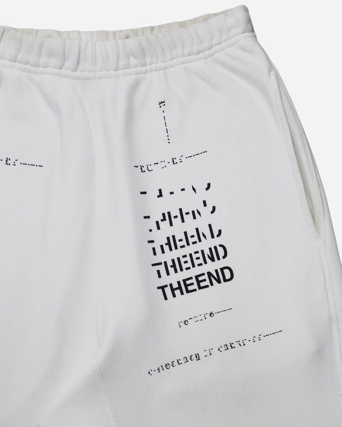 Takahiromiyashita The Soloist. AW21 TAKAHIROMIYASHITA THESOLOIST WHITE GEOMETRIC Size US 30 / EU 46 - 3 Thumbnail