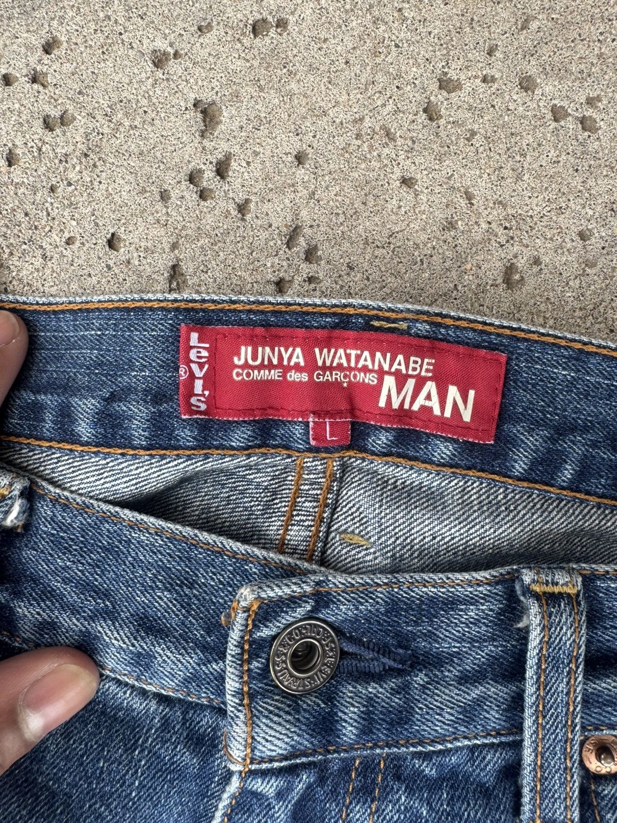 Junya Watanabe Junya Watanabe SS02 Poem Jeans Size US 34 / EU 50 - 4 Thumbnail