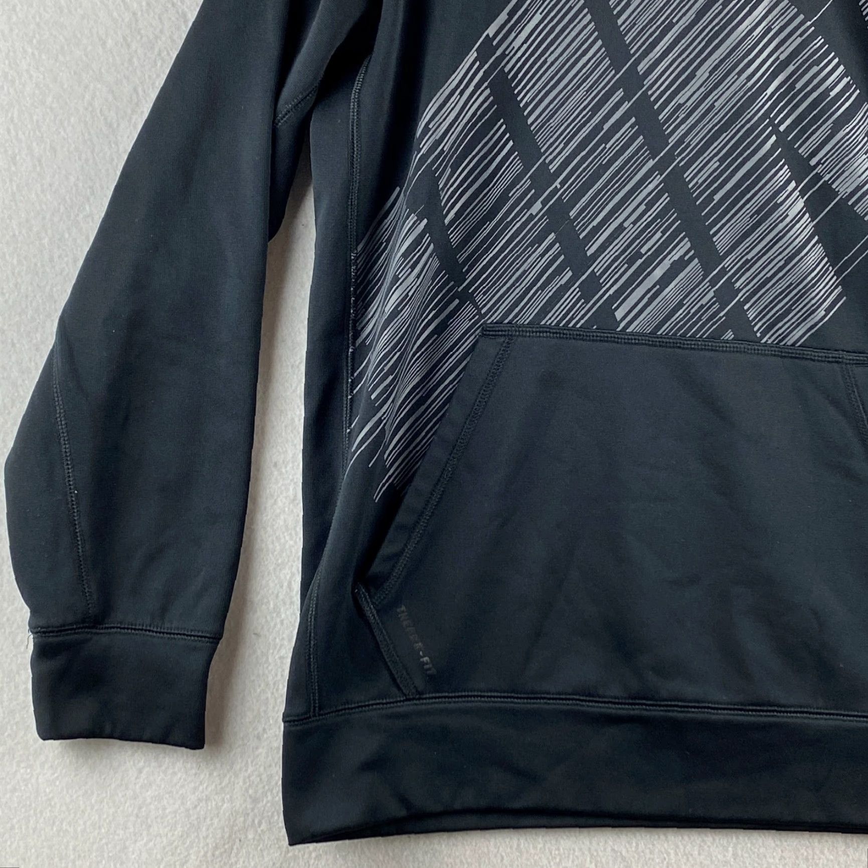 Nike Nike Hoodie Mens M Black Pullover Therma Fit Logo Fleece Hooded Size US M / EU 48-50 / 2 - 4 Thumbnail