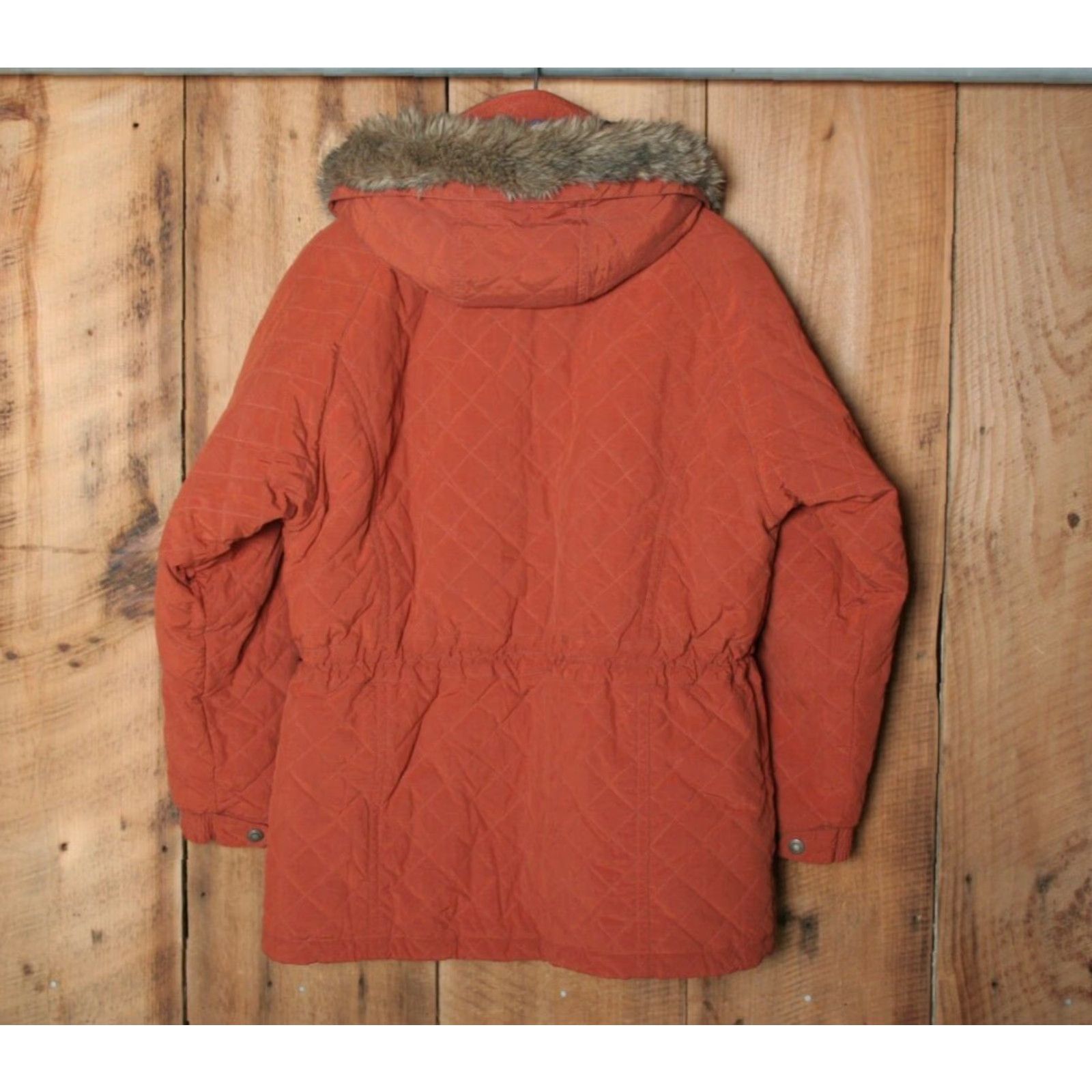 Vintage VINTAGE L.L. BEAN Parka Women's PM Quilted Primaloft Insulated Orange Jacket Boots? Size M / US 6-8 / IT 42-44 - 7 Thumbnail