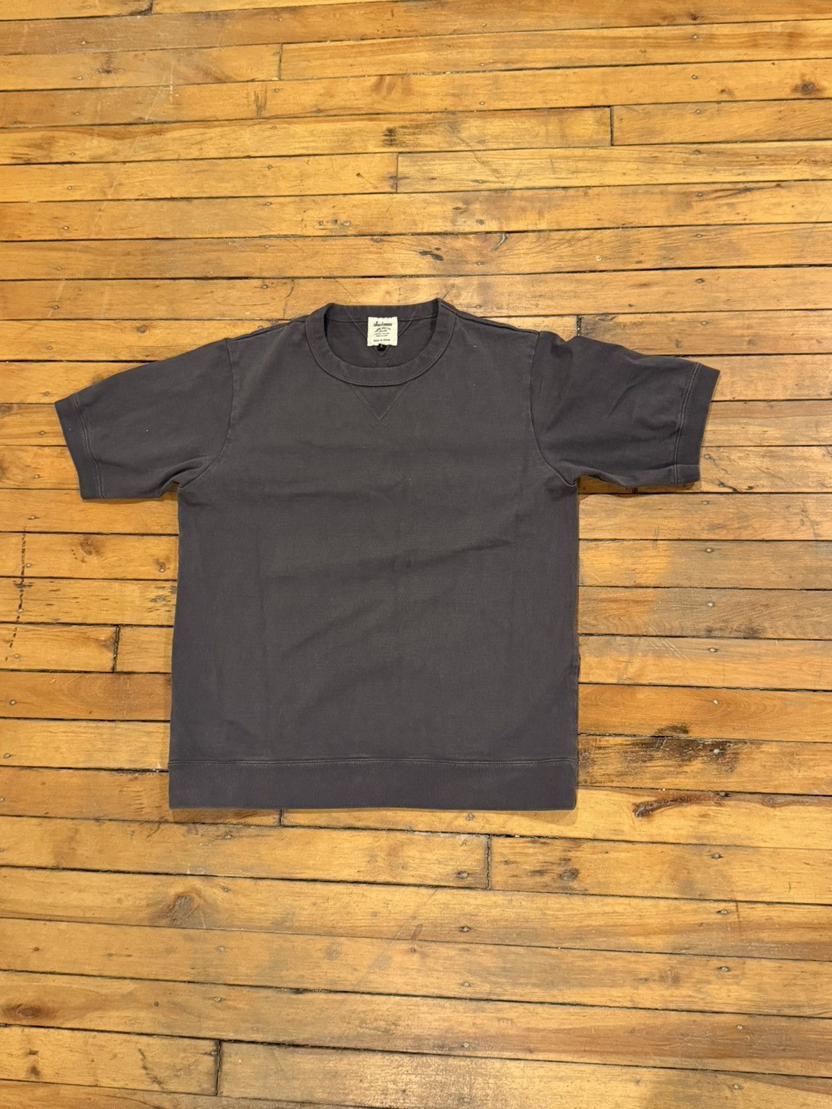 Jackman Faded Black Jackman Tanabe Meriyasu heavy japanese tee Size US L / EU 52-54 / 3 - 2 Thumbnail