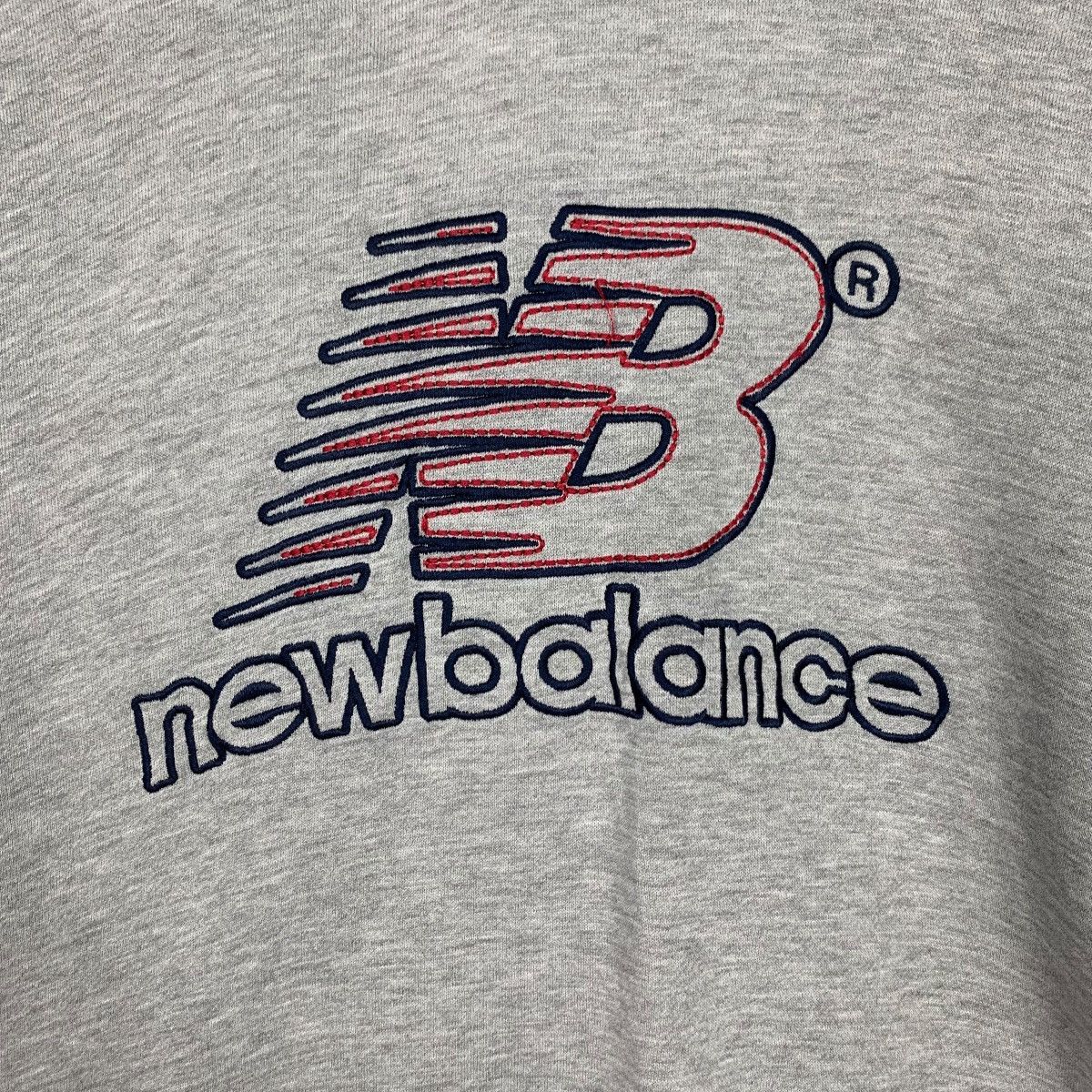 Vintage NEW BALANCE Big Logo Pullover Hoodies #1594-C71