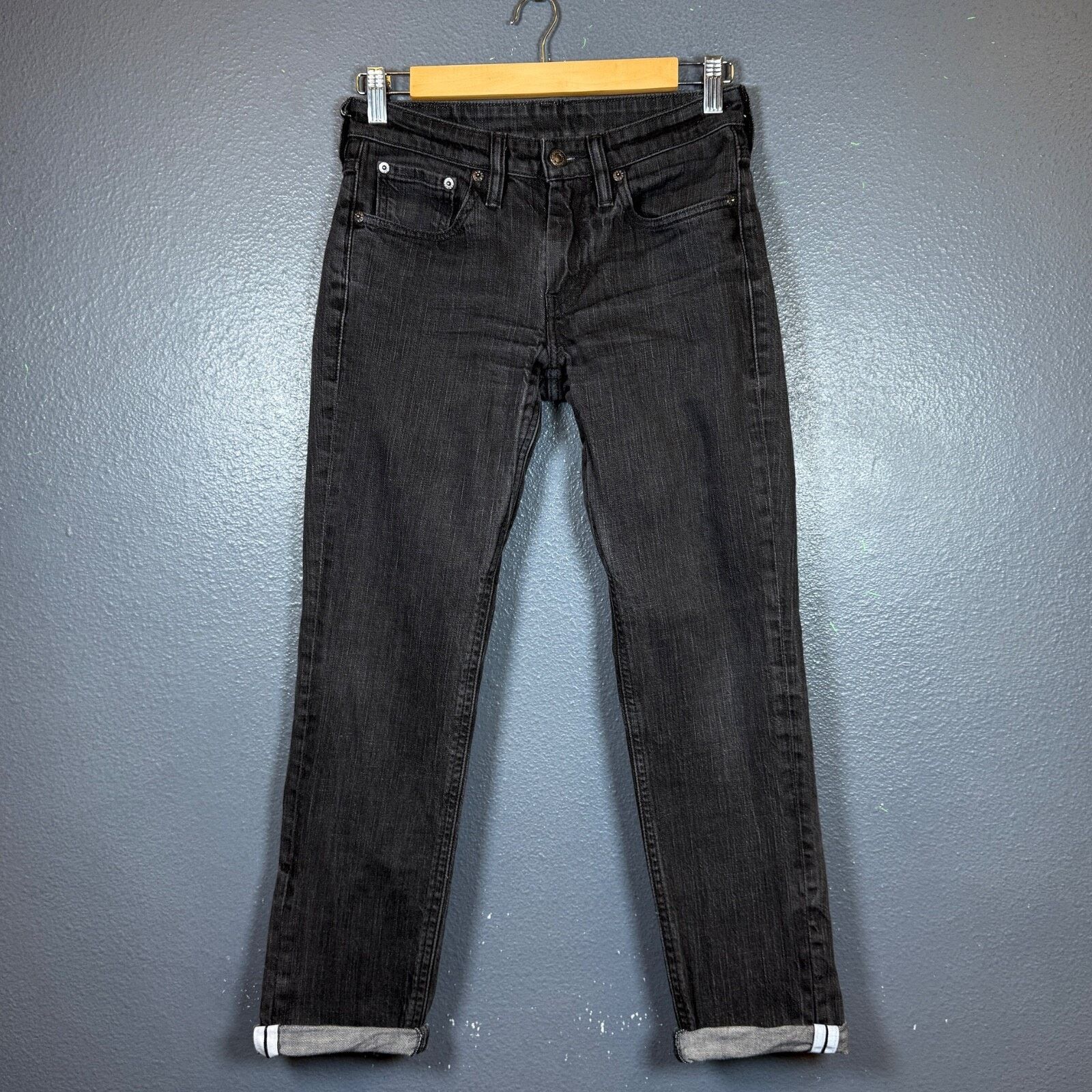 Levi's Levi’s 28/30 Reflective Commuter Selvedge grey denim jeans Size US 28 / EU 44 - 1 Thumbnail