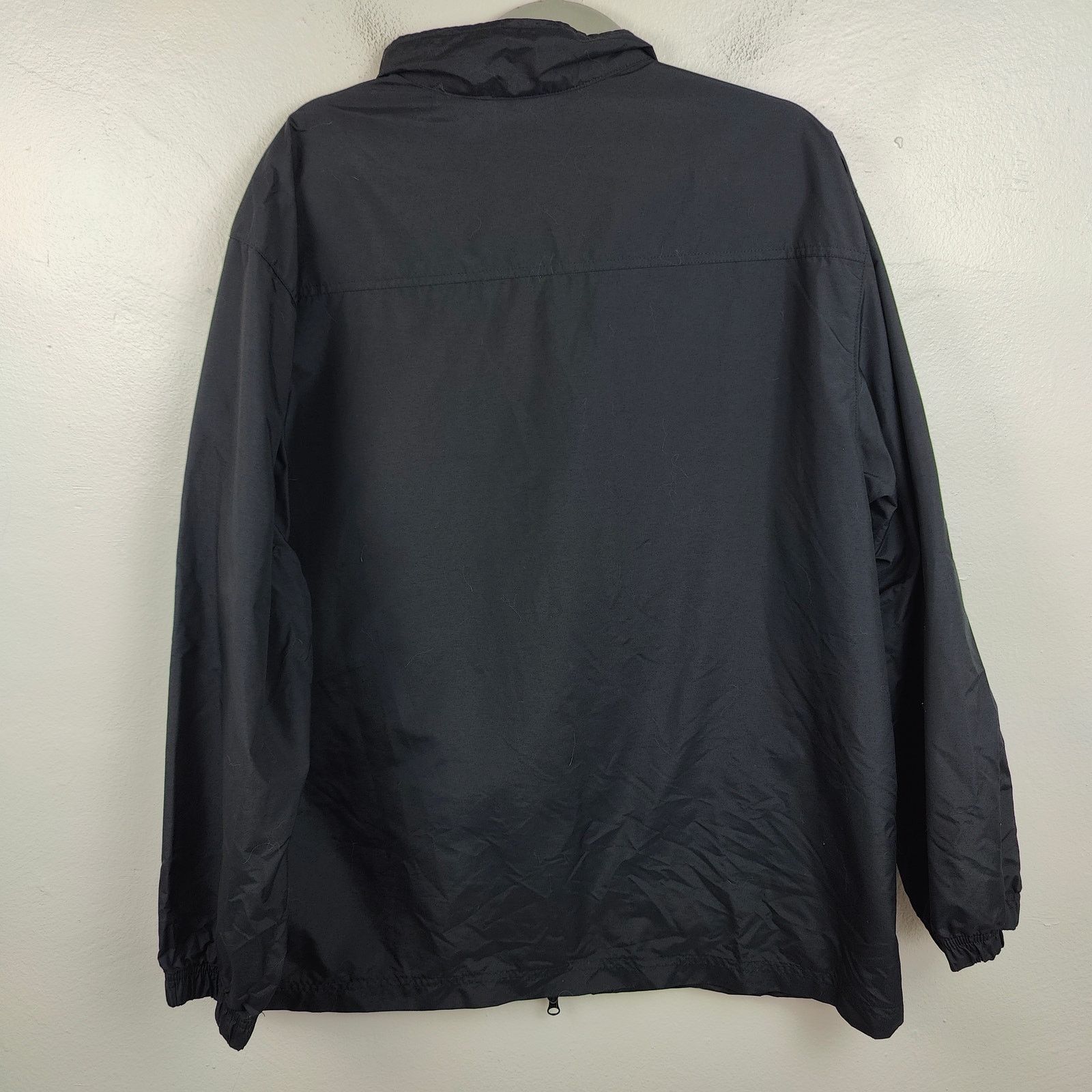 Nike Vintage Y2K Nike Track Jacket Mens Large Black Full Zip Size US L / EU 52-54 / 3 - 3 Thumbnail
