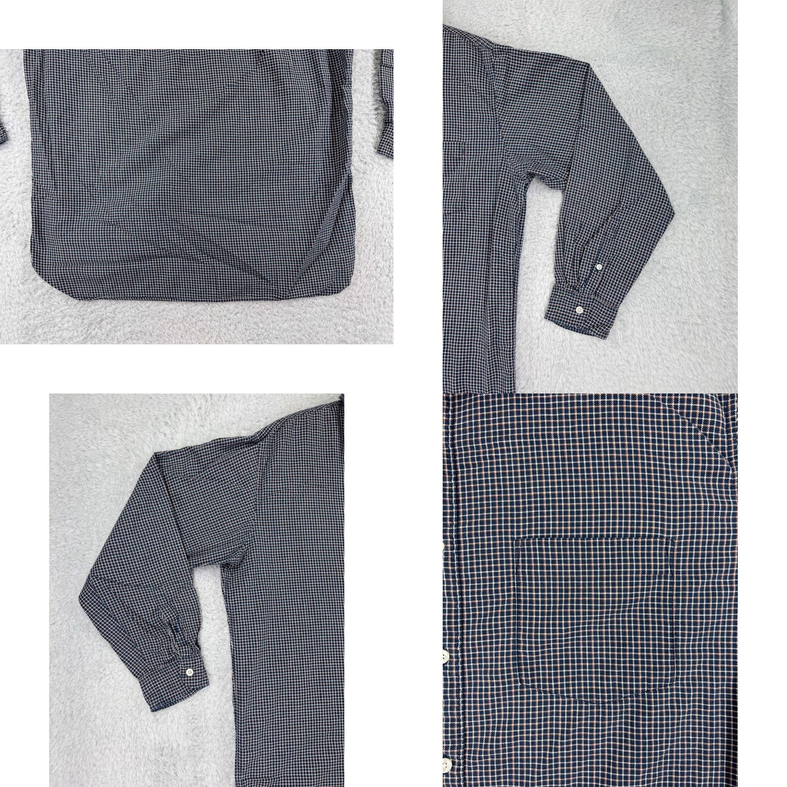 J.Crew J.CREW Button-Up Shirt Mens Large Blue Beige Red Plaid 100% Cotton Pocketed Fall Season Comfortable Casual Workwear Mens L Blue Plaid Shirts Size US L / EU 52-54 / 3 - 8 Thumbnail