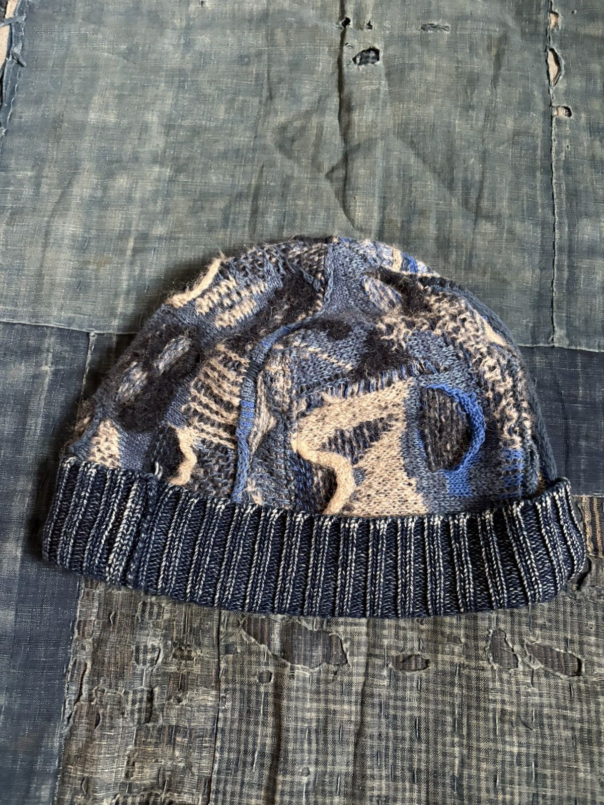 Kapital Kapital 7G BORO GAUDY CAP beanie Size ONE SIZE - 2 Thumbnail