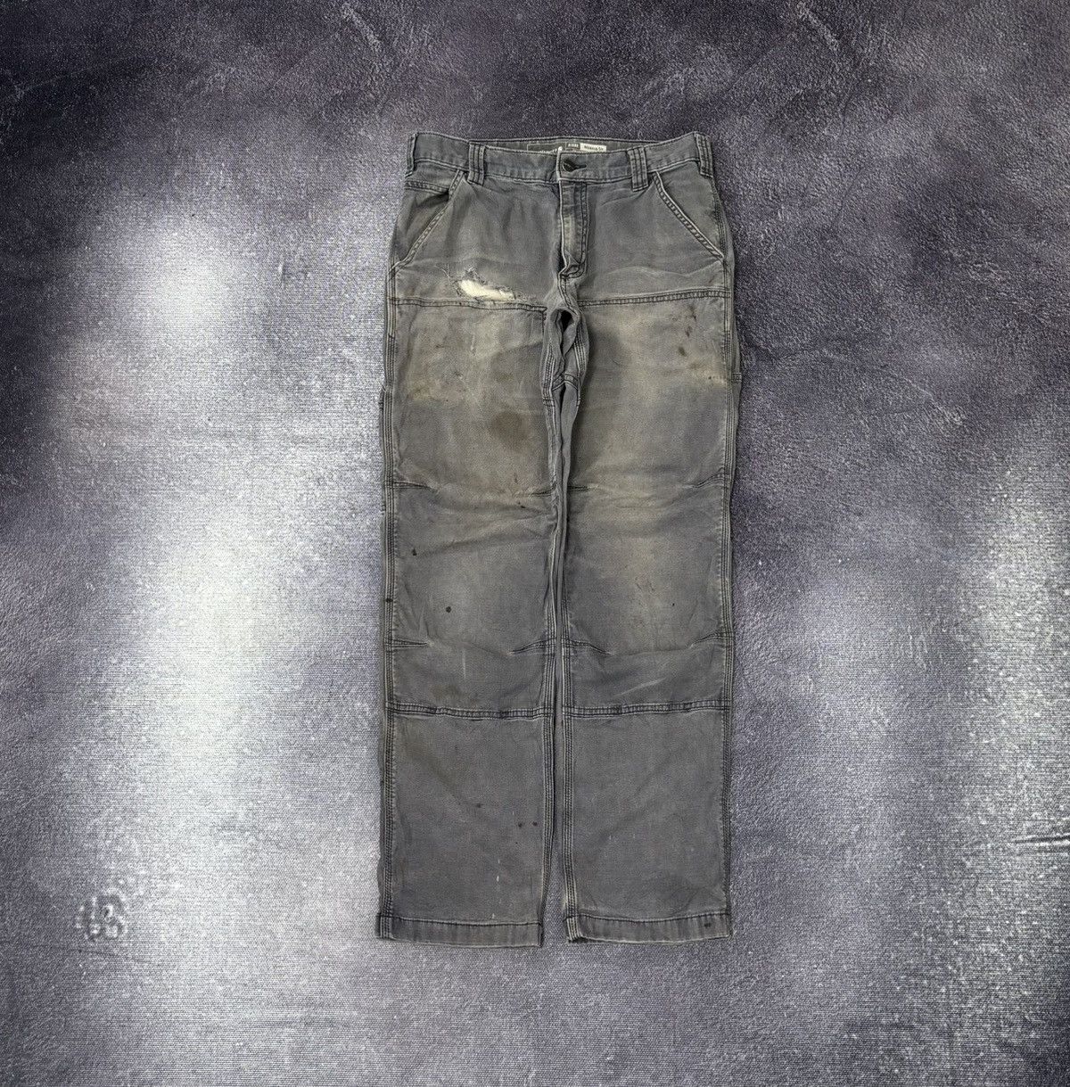 Carhartt × Streetwear × Vintage Carhartt Gravel Grey Double Front
