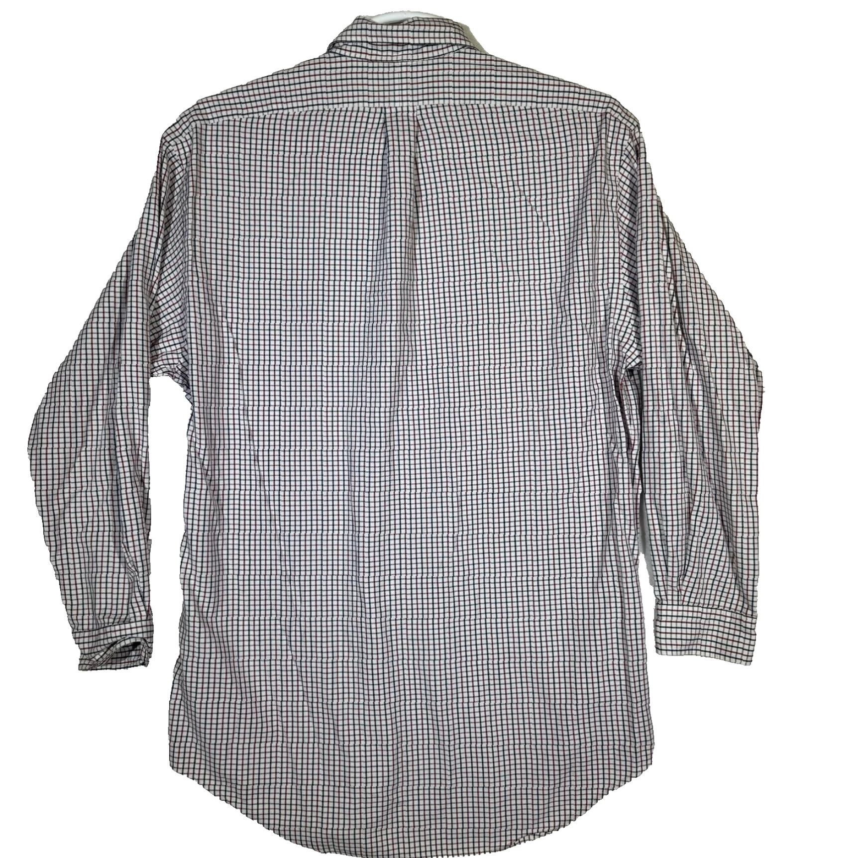 Ralph Lauren Ralph Lauren Yarmouth Shirt Mens 16.5 35 Red Blue Check Button-Down Long Sleeve Shirt Size US L / EU 52-54 / 3 - 2 Thumbnail