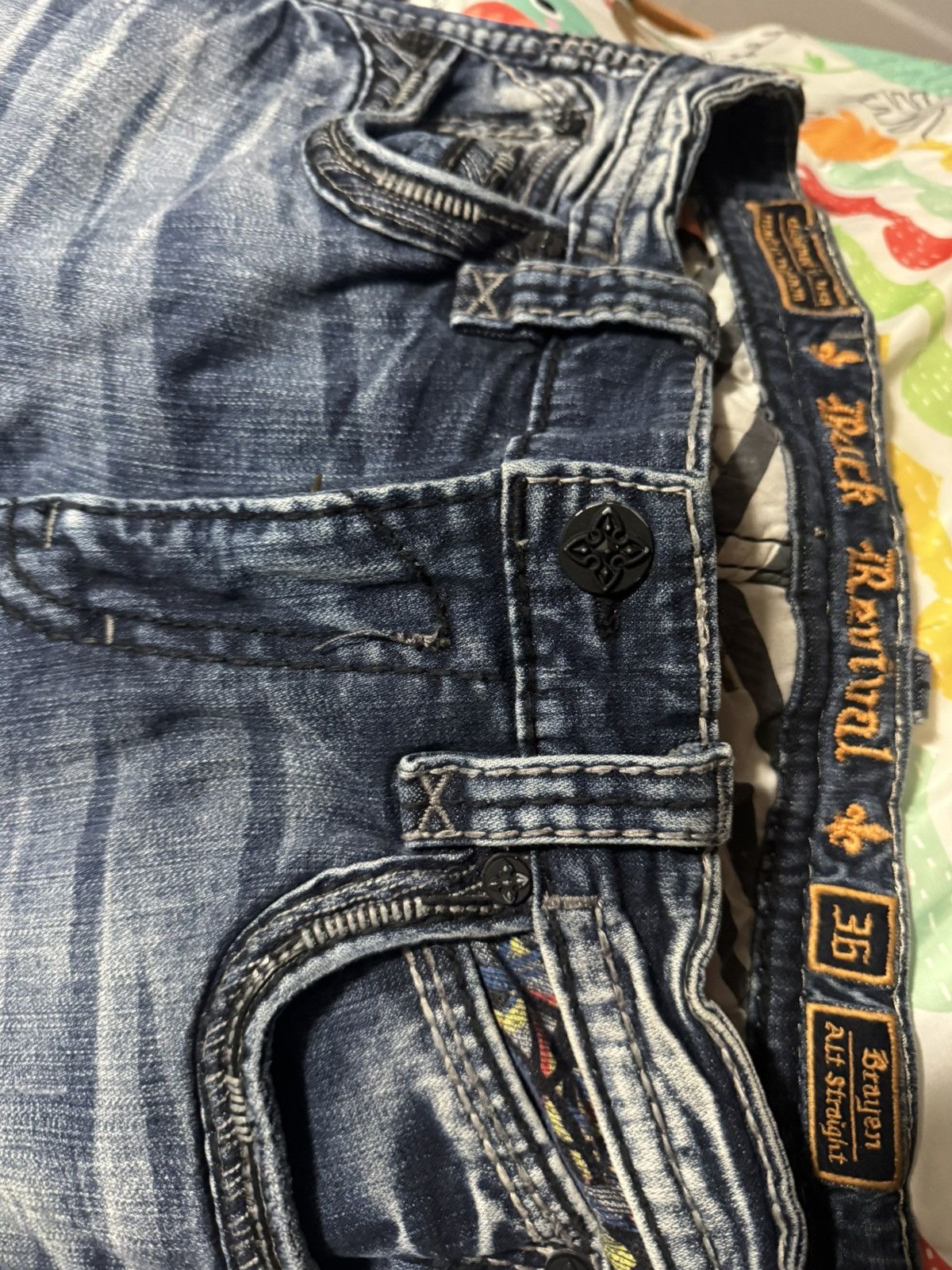Rock Revival rock revival jeans Size US 36 / EU 52 - 3 Thumbnail