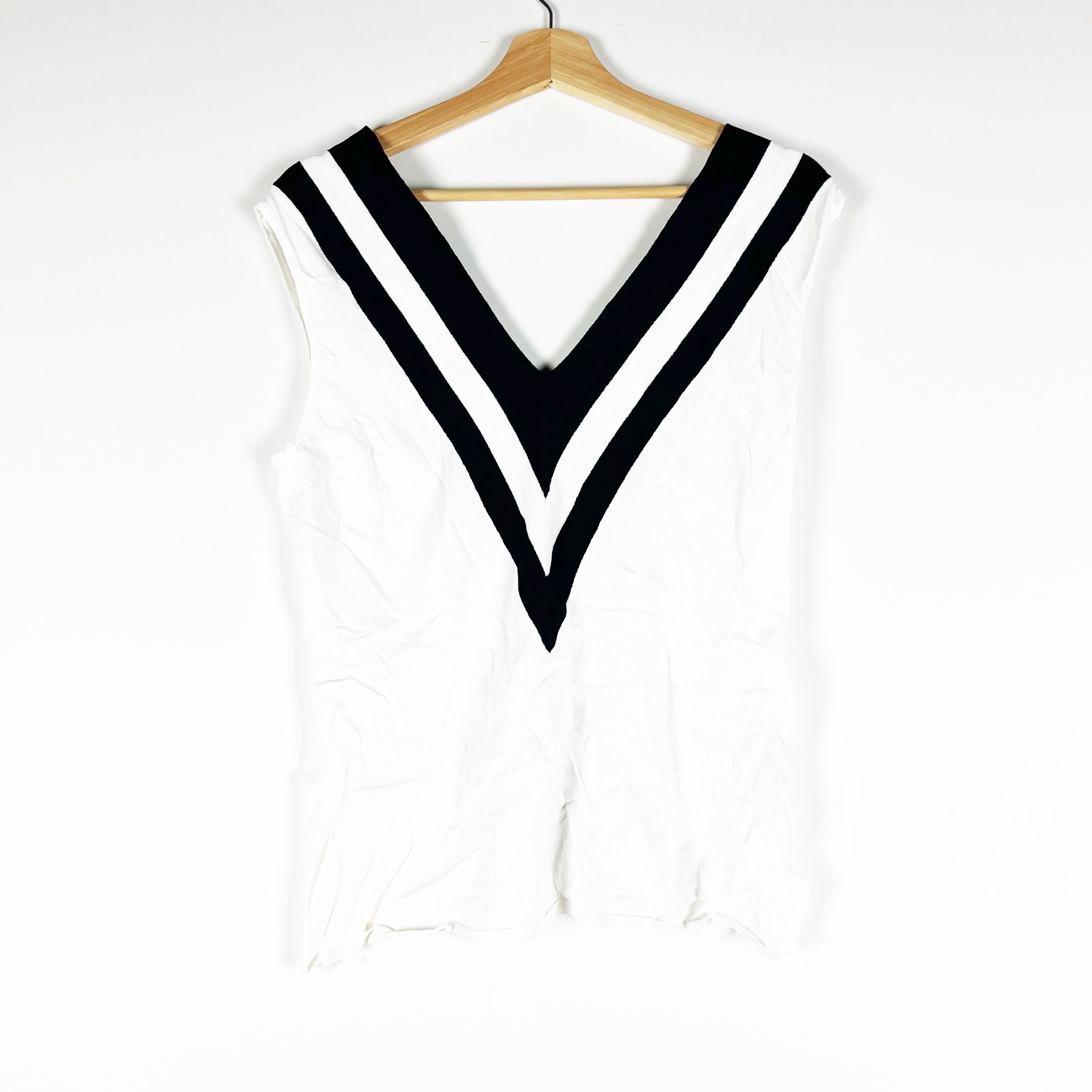 Rag & Bone NEW Rag & Bone Daphne Varsity Sleeveless Size L / US 10 / IT 46 - 1 Thumbnail