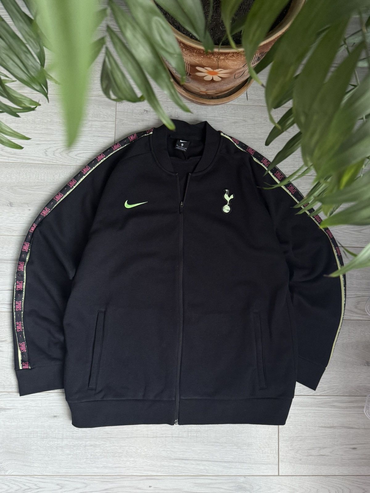 Nike × Vintage Nike Soccer Jerseys Tottenham Hotspur zip up track jacket Size US XL / EU 56 / 4 - 1 Thumbnail