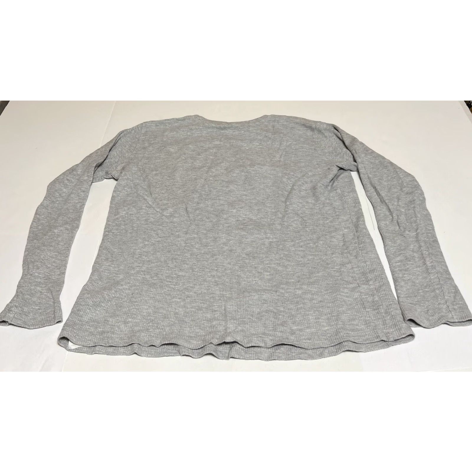 Nike Nike Women XL Top T-Shirt Swoosh Logo Waffle Knit Long Sleeve Shirt Pullover Crew Neck Size XL / US 12-14 / IT 48-50 - 3 Thumbnail