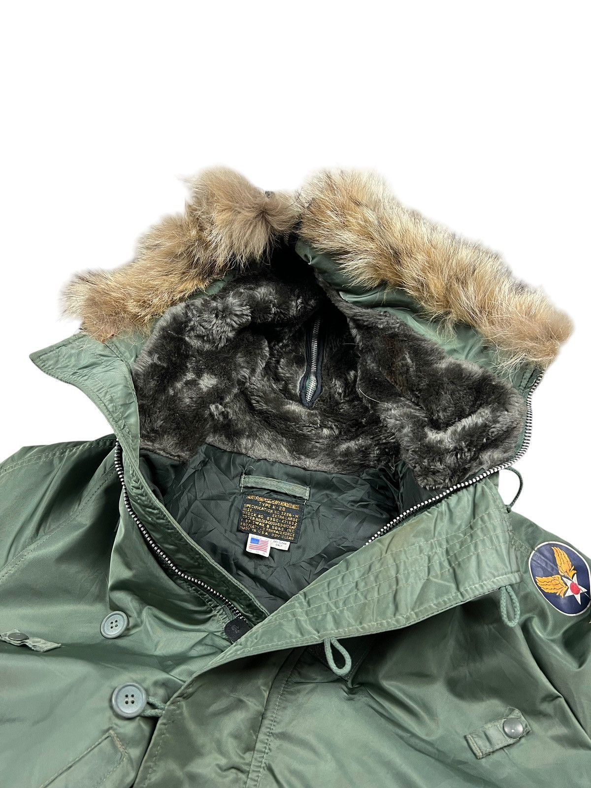 I. Spiewak And Sons × Vintage Vintage Spiewak & Sons US Air Force Bomber Jacket Size US XL / EU 56 / 4 - 15 Thumbnail