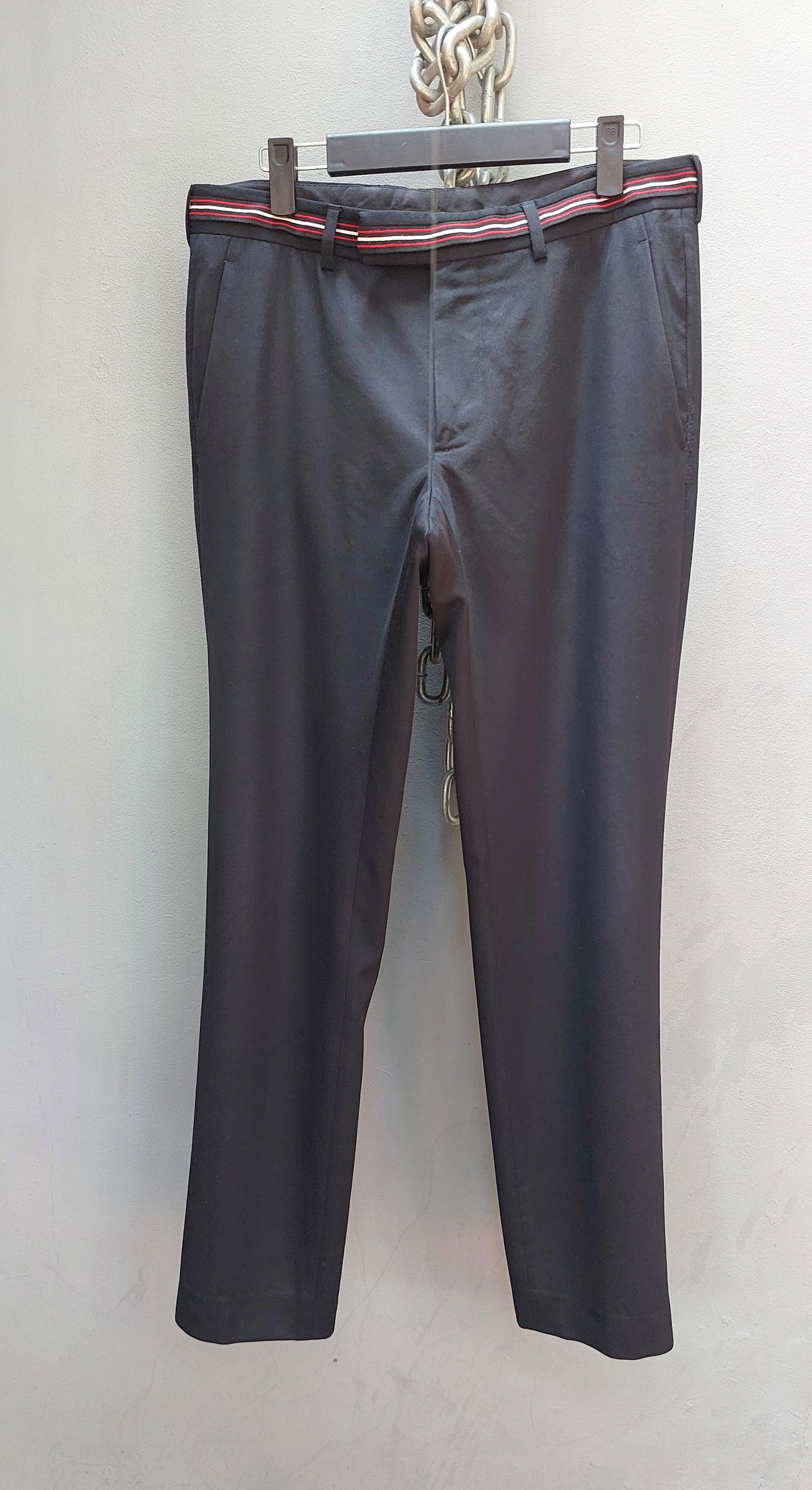 Dior Dior Homme x Kris Van Assche A/W16 Trimming Tape Belt Slacks Size US 32 / EU 48 - 6 Thumbnail