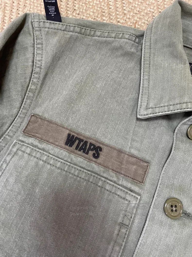 Wtaps Wtaps Washable workwear herringbone shirt jacket Size US S / EU 44-46 / 1 - 4 Thumbnail