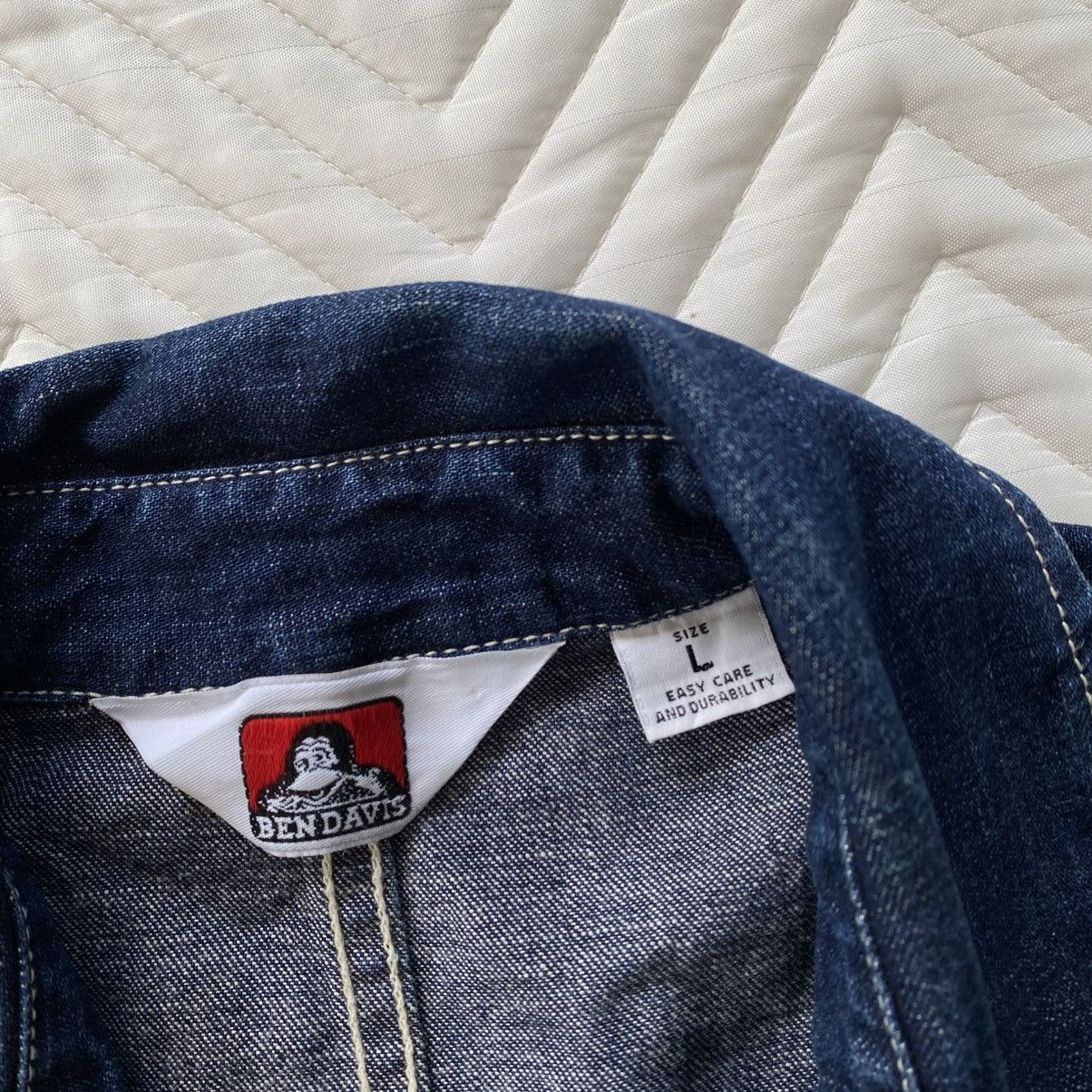 Ben Davis × Japanese Brand Ben Davis Chore Denim Jacket Size US L / EU 52-54 / 3 - 4 Thumbnail