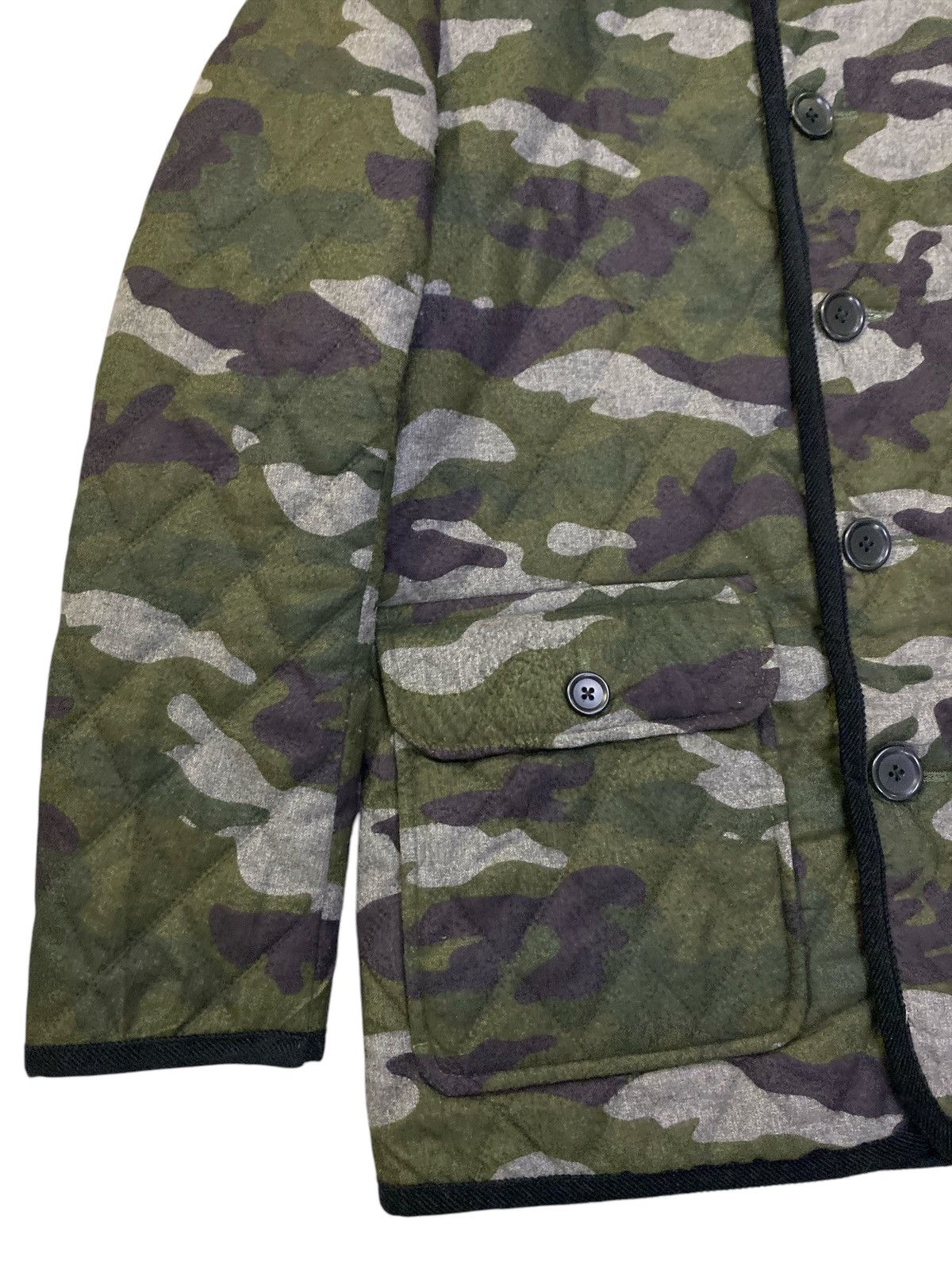 United Arrows United Arrows Camo Quilted Jacket Size US M / EU 48-50 / 2 - 2 Thumbnail