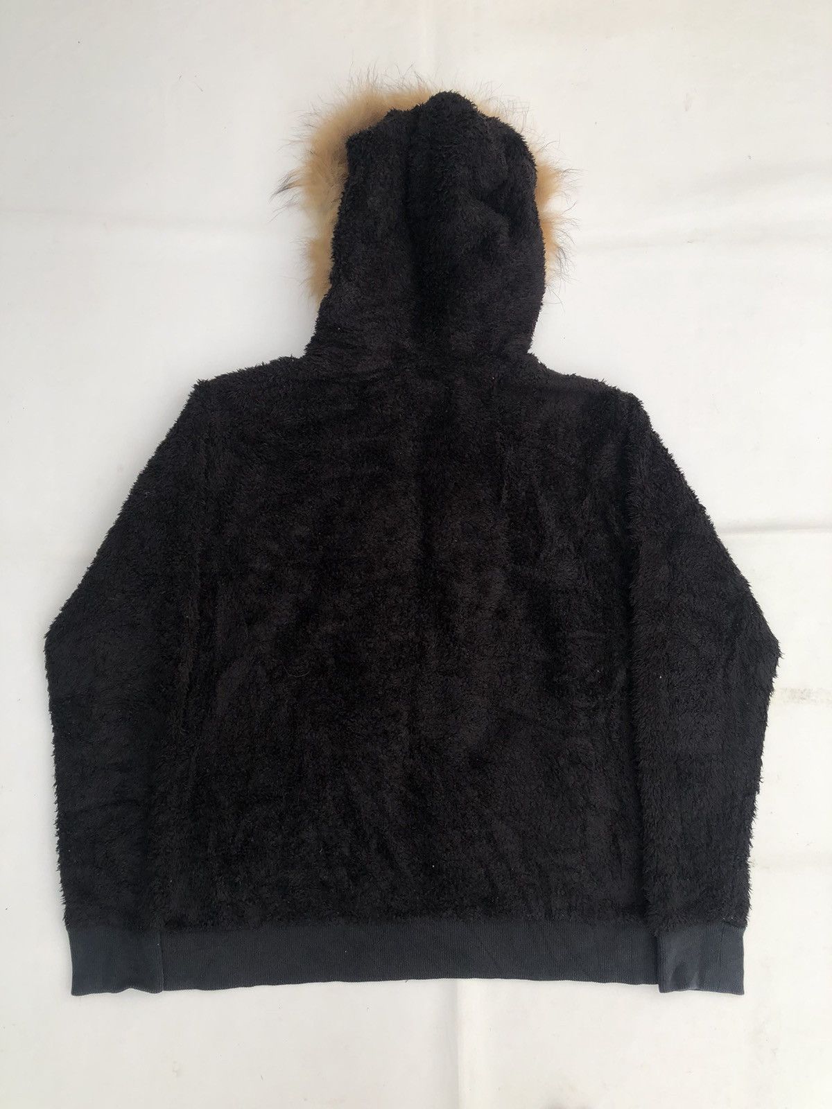 If Six Was Nine Japanese Skull Faux Fur Hoodie Ifsixwasnine LGB style Size US L / EU 52-54 / 3 - 3 Thumbnail