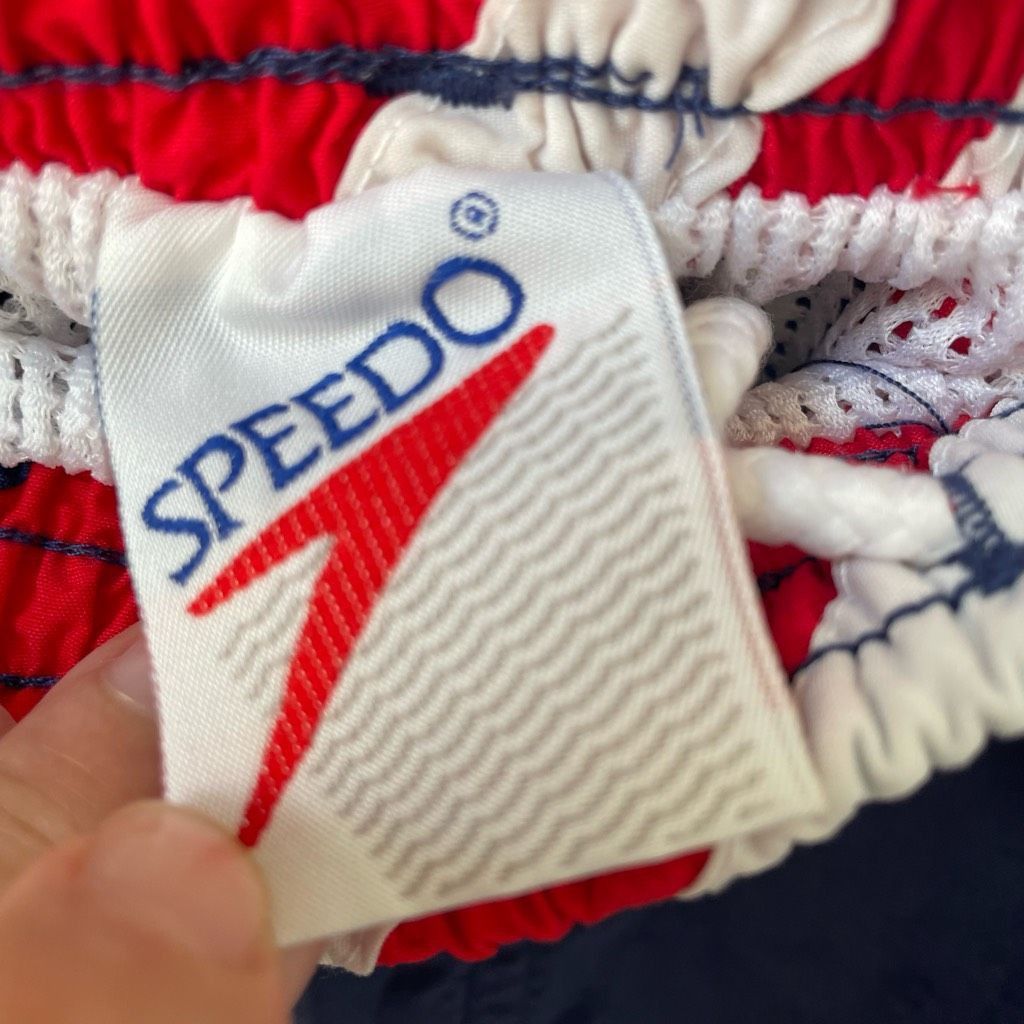Speedo Vintage 90s Speedo Swim Trunks Men’s American Flag M 6” Inse Size US 32 / EU 48 - 9 Thumbnail