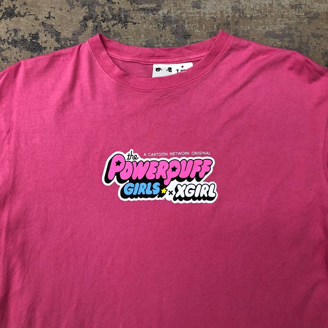 Cartoon Network T386 JAPAN X-GIRL CROSSOVER POWERPUFF GIRLS SKATE TEE Size US L / EU 52-54 / 3 - 4 Thumbnail