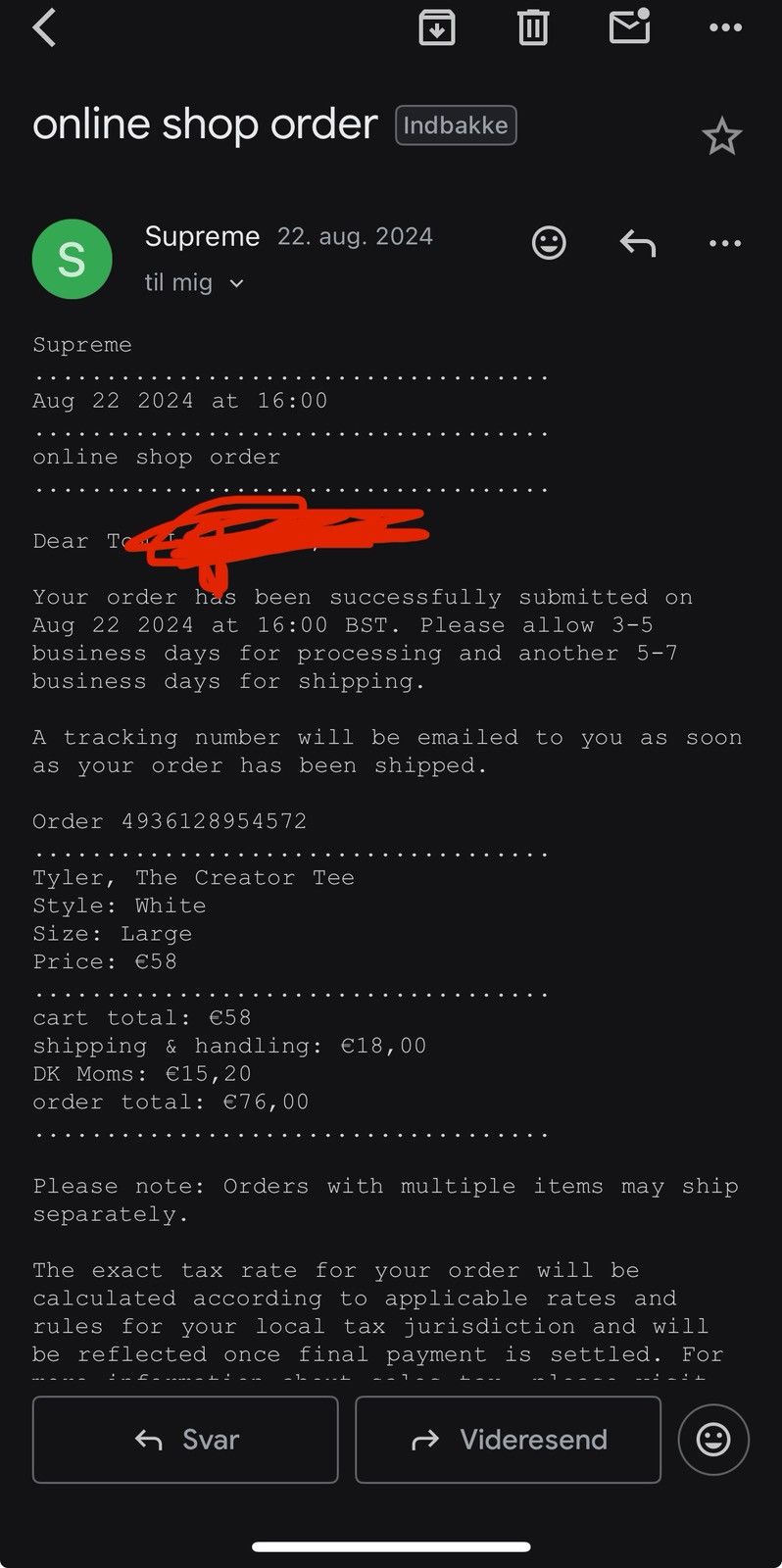 Supreme Supreme x Tyler the creator photo tee Size US L / EU 52-54 / 3 - 7 Thumbnail