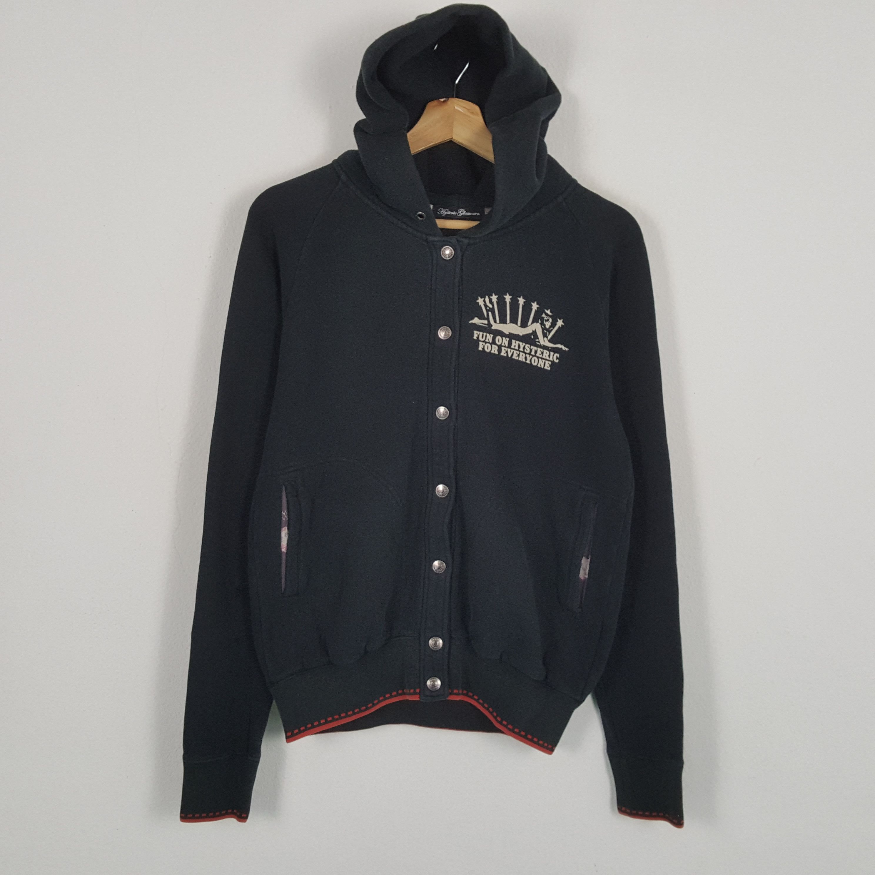 Hysteric Glamour × Japanese Brand × Vintage Vintage HYSTERIC GLAMOUR Japanese Fashion Brand Hoodies Size S / US 4 / IT 40 - 3 Thumbnail