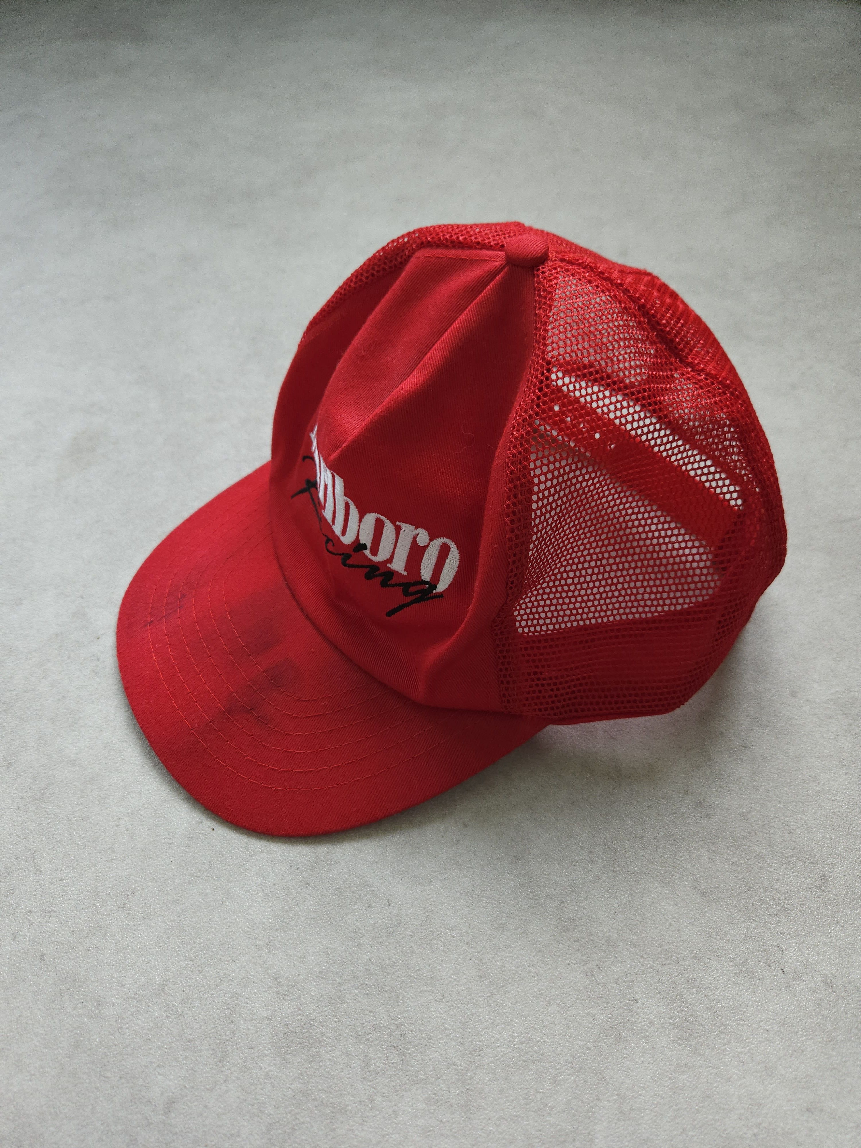 Marlboro Vintage Marlboro racing mesh hat snapback Size ONE SIZE - 3 Thumbnail