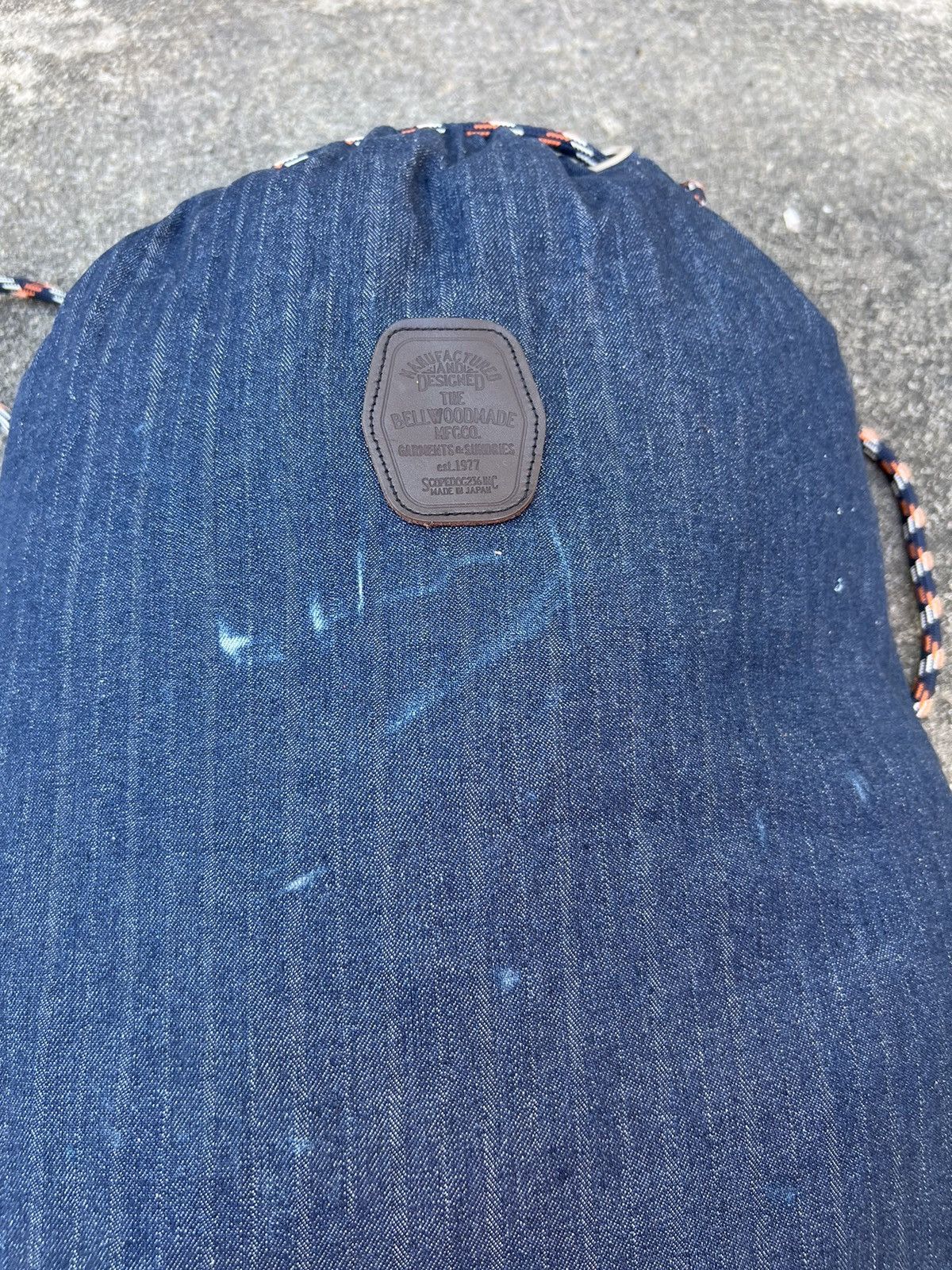 Designer Bellwoodmade Japan HBT Denim Rucksack Bag Size ONE SIZE - 10 Thumbnail