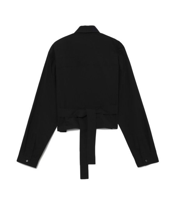 Ambush Design AMBUSH harness-detail cropped shirt Size US XXS / EU 40 - 6 Thumbnail