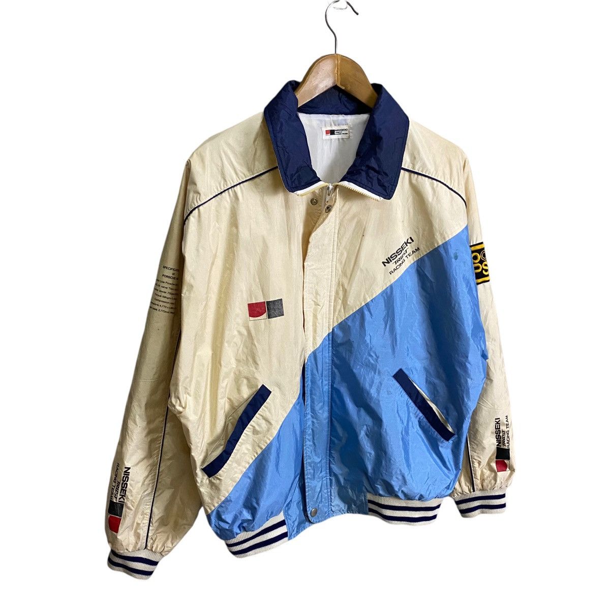 Porsche Design × Sports Specialties Vintage 90s Nisseki Trust racing tema jacket Size US M / EU 48-50 / 2 - 3 Thumbnail